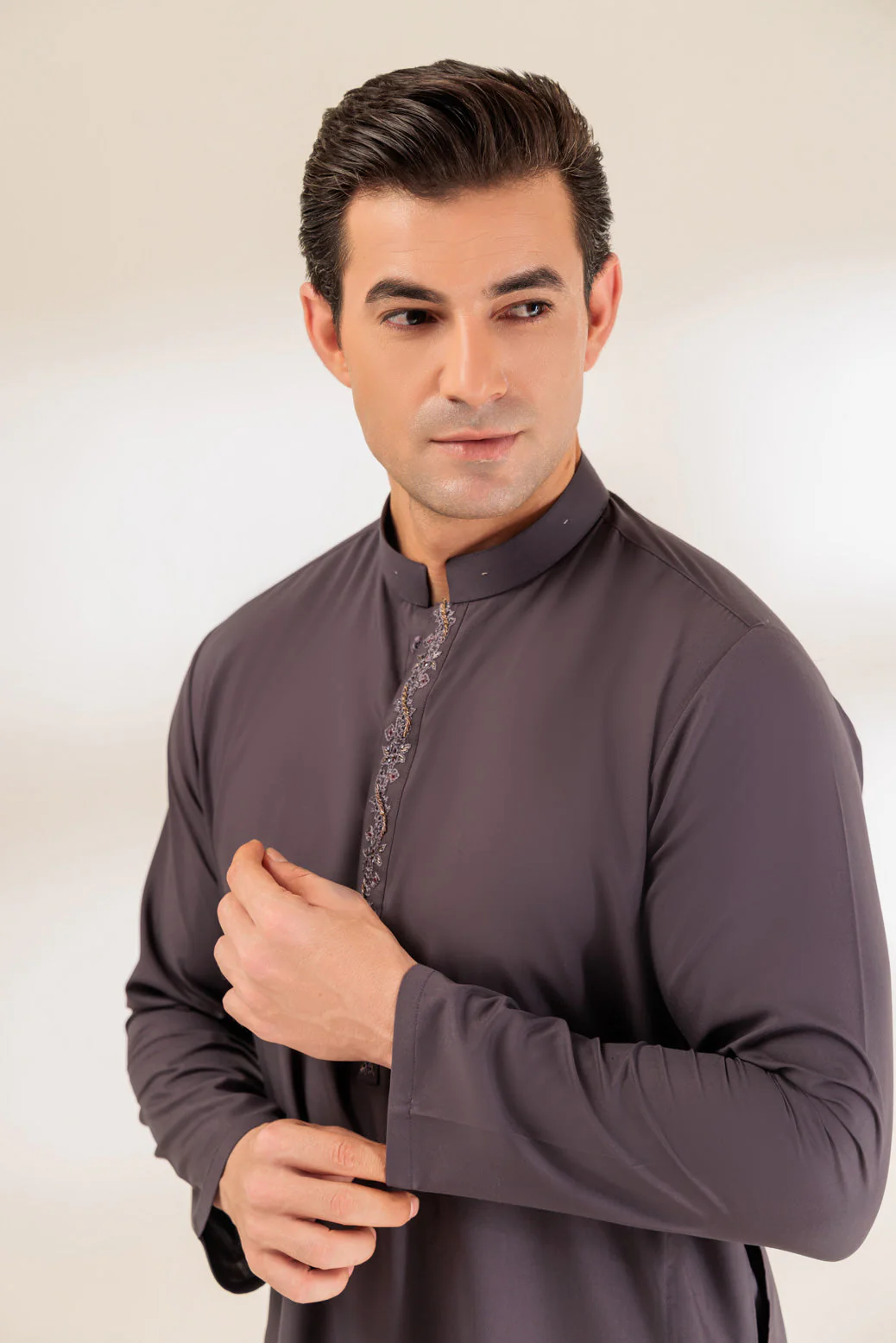 METAL-BLENDED-KURTA TROUSER - (KSS24-035) - Image 4