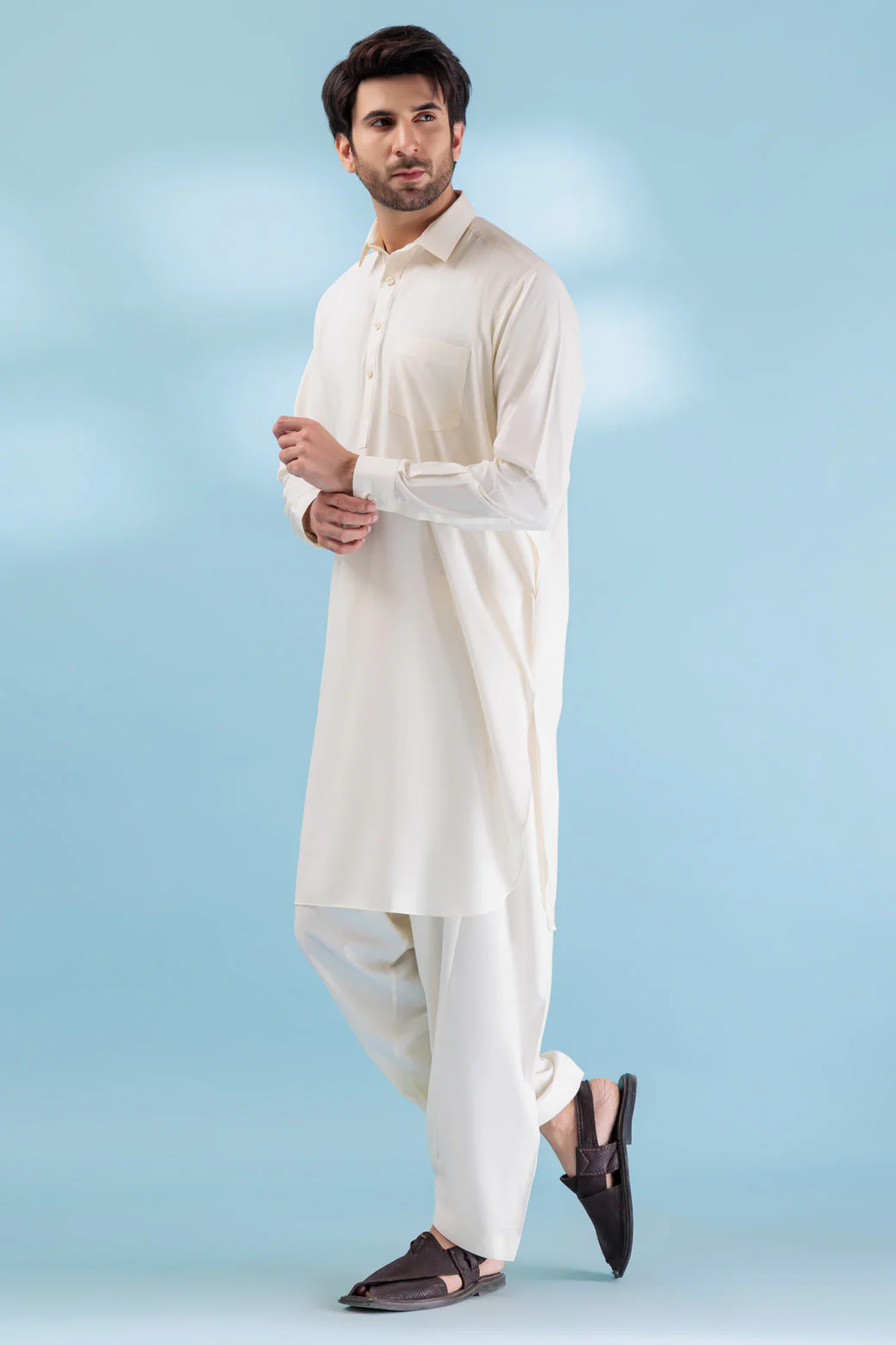 MINERAL-BLENDED-SHALWAR SUIT - (GSSB23-009) - Image 3