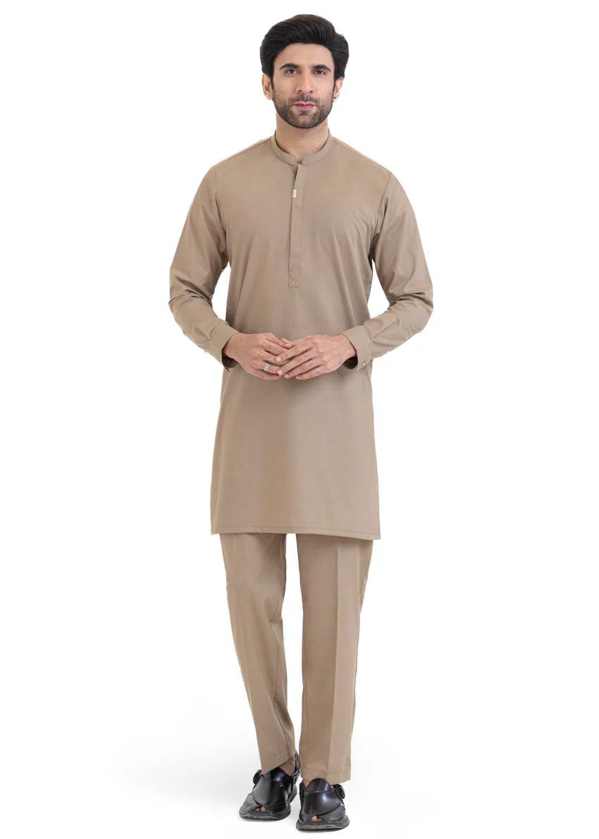 Sand-Blended-Kurta Trouser - (MP2PBBW25ADN30) - Image 5
