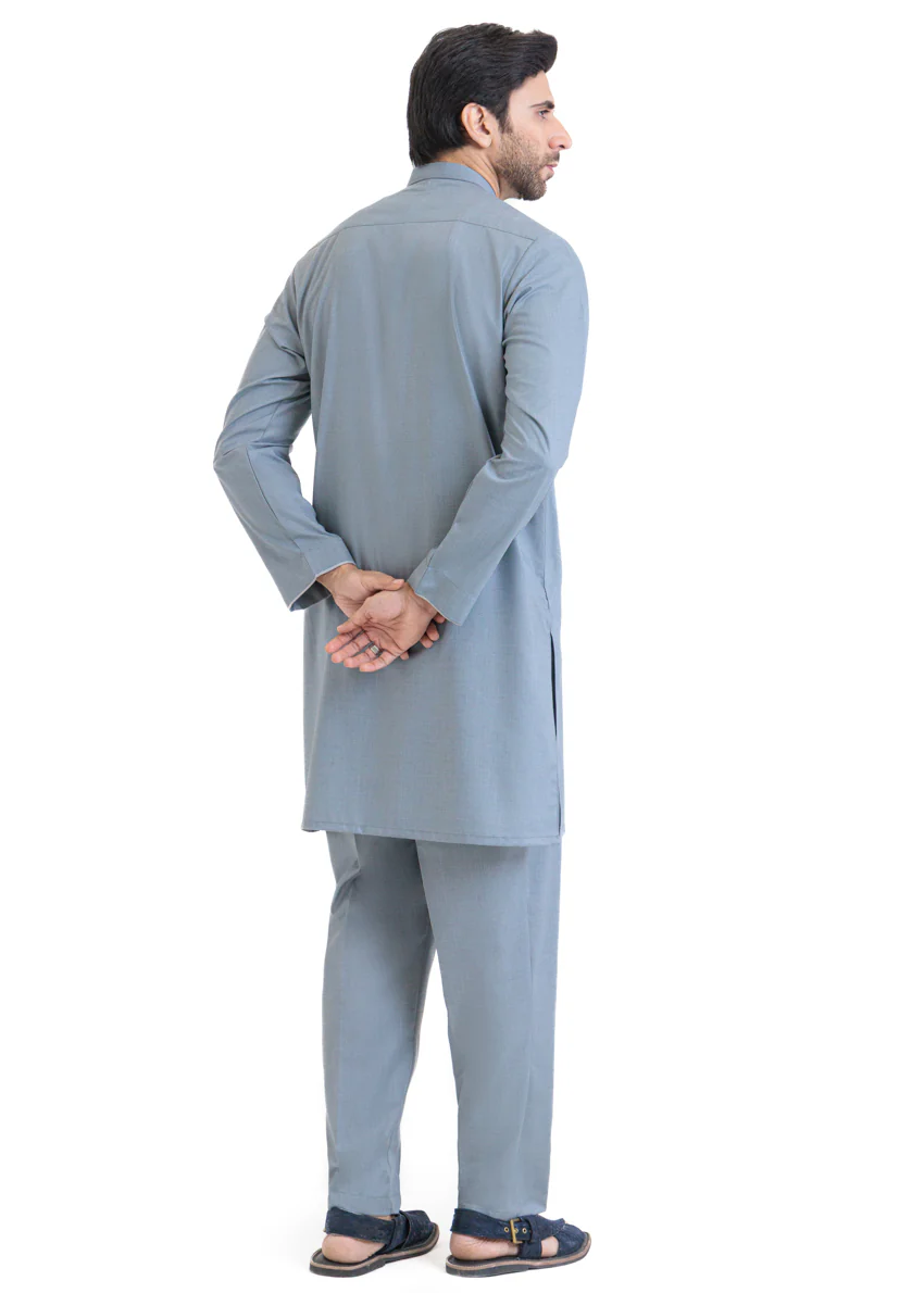 M-Grey-Blended-Kurta Trouser - (MP2PBBW25ADN31) - Image 5