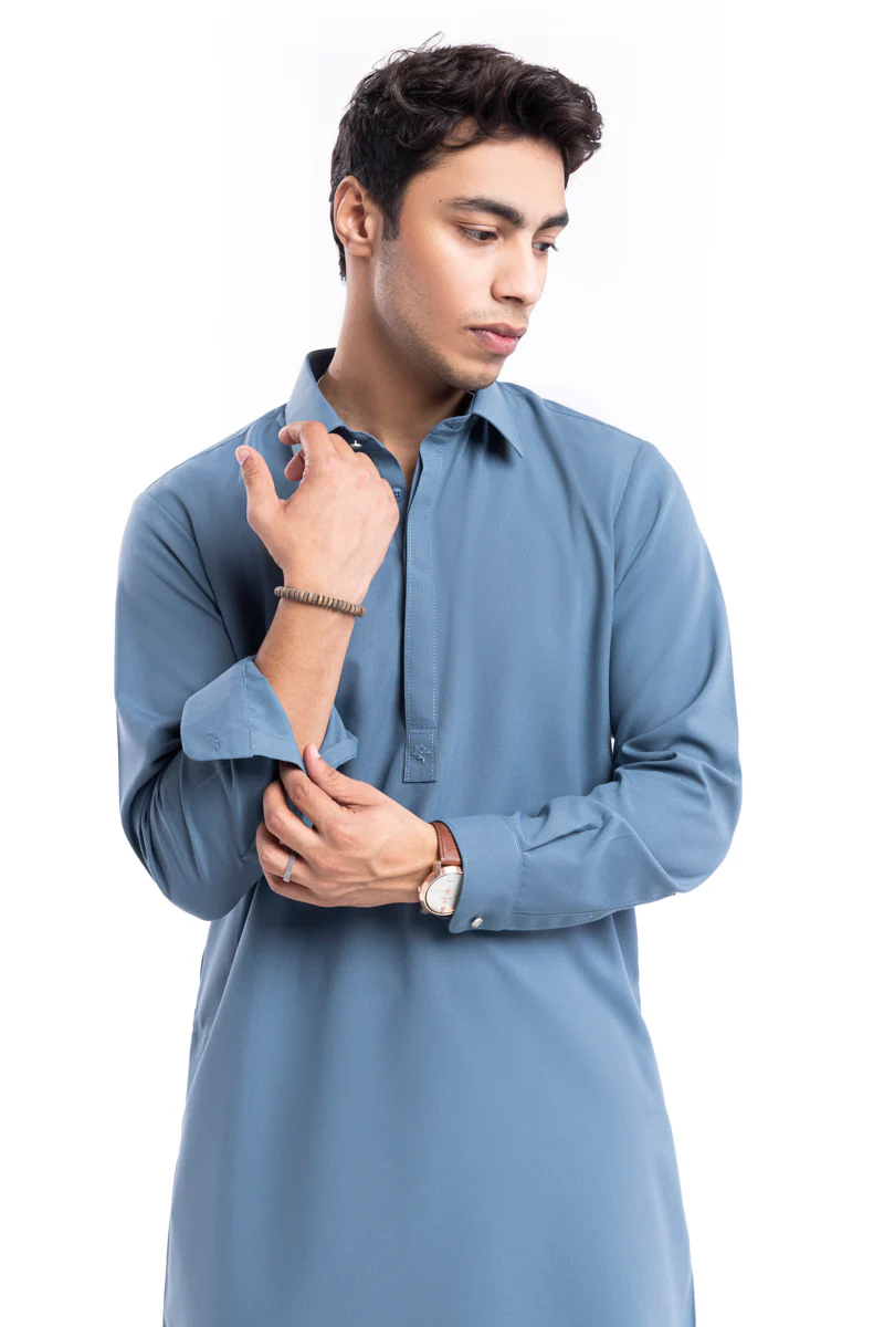 T-Green-Blended-Kurta Trouser - (MP2PSBW25BM10N14) - Image 6