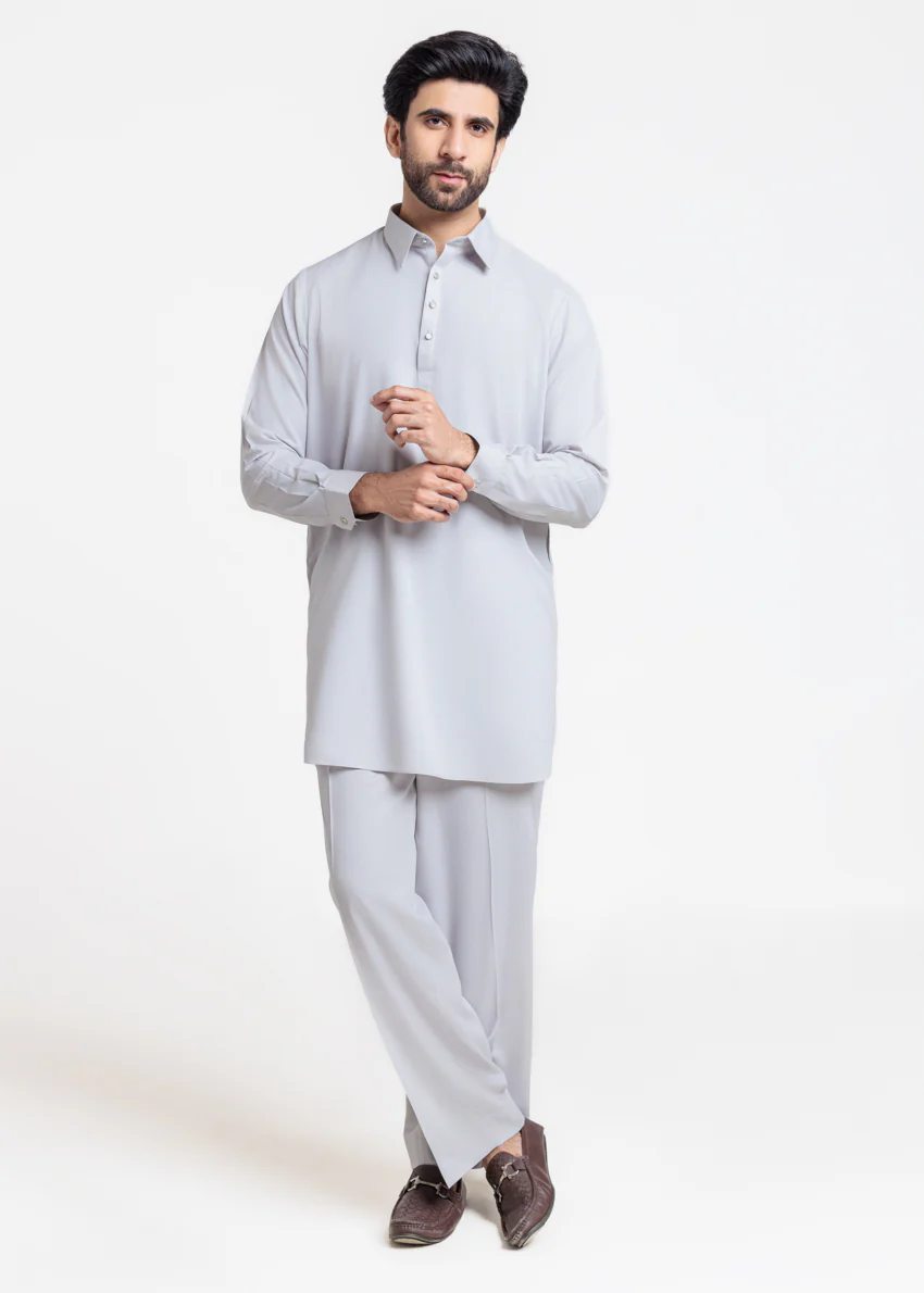 V-Blue-Blended-Kurta Trouser - (MP2PSBW25BM9O12) - Image 3