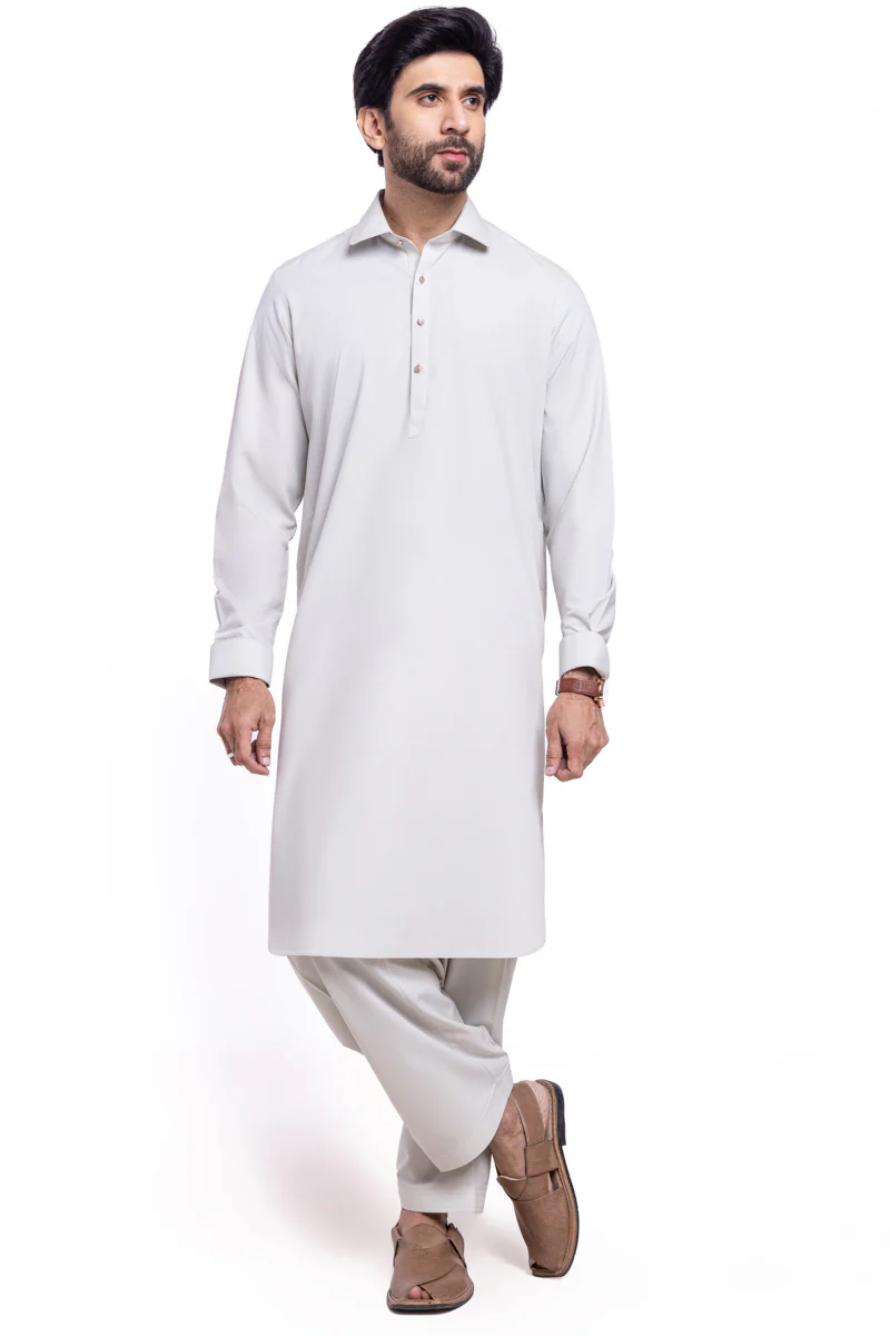 Pista-Blended-Shalwar Suit - (MP2PSBW25BM9O4)