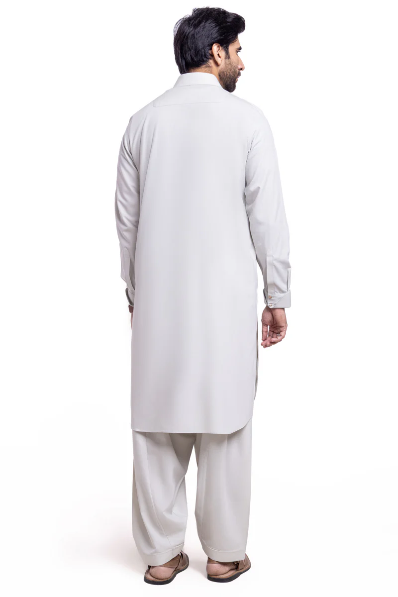 Pista-Blended-Shalwar Suit - (MP2PSBW25BM9O4) - Image 2