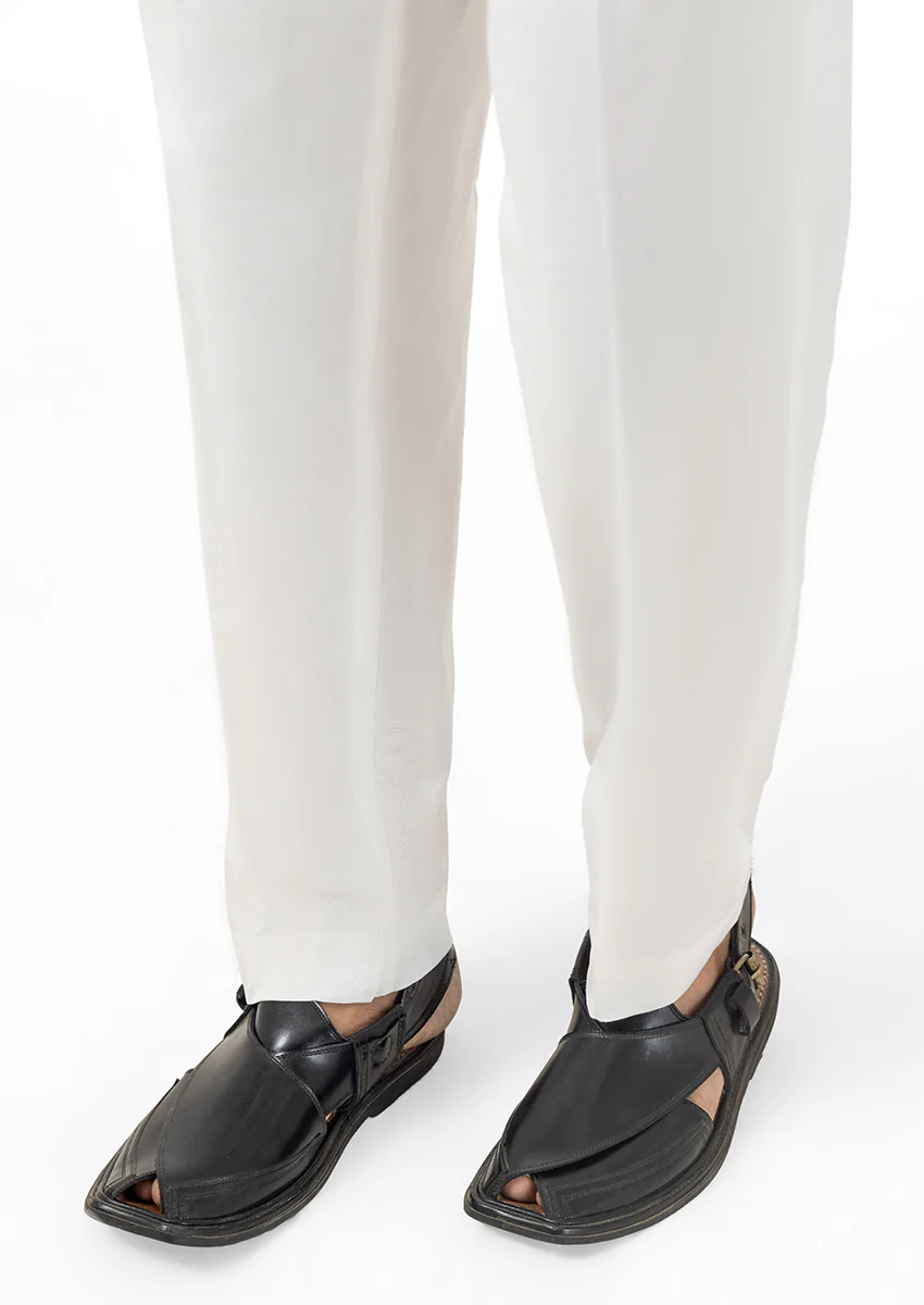 White Cotton Trouser (MPS25PJ1W004) - Image 4
