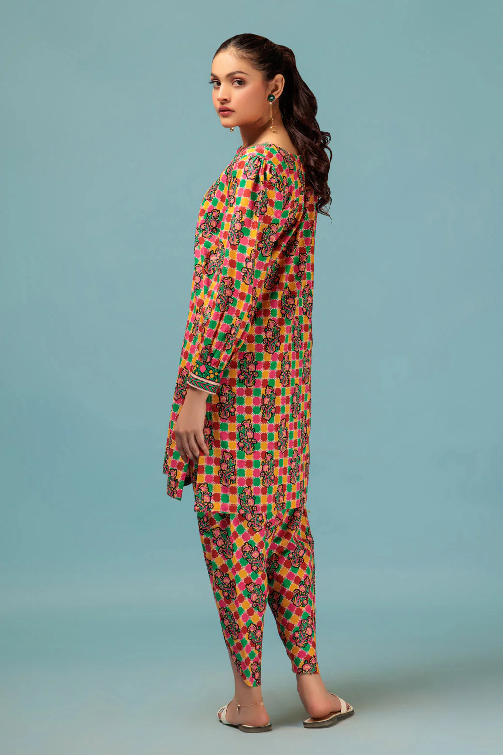 MULTI-CAMBRIC-2 PIECE (BSAK232P01) - Image 4