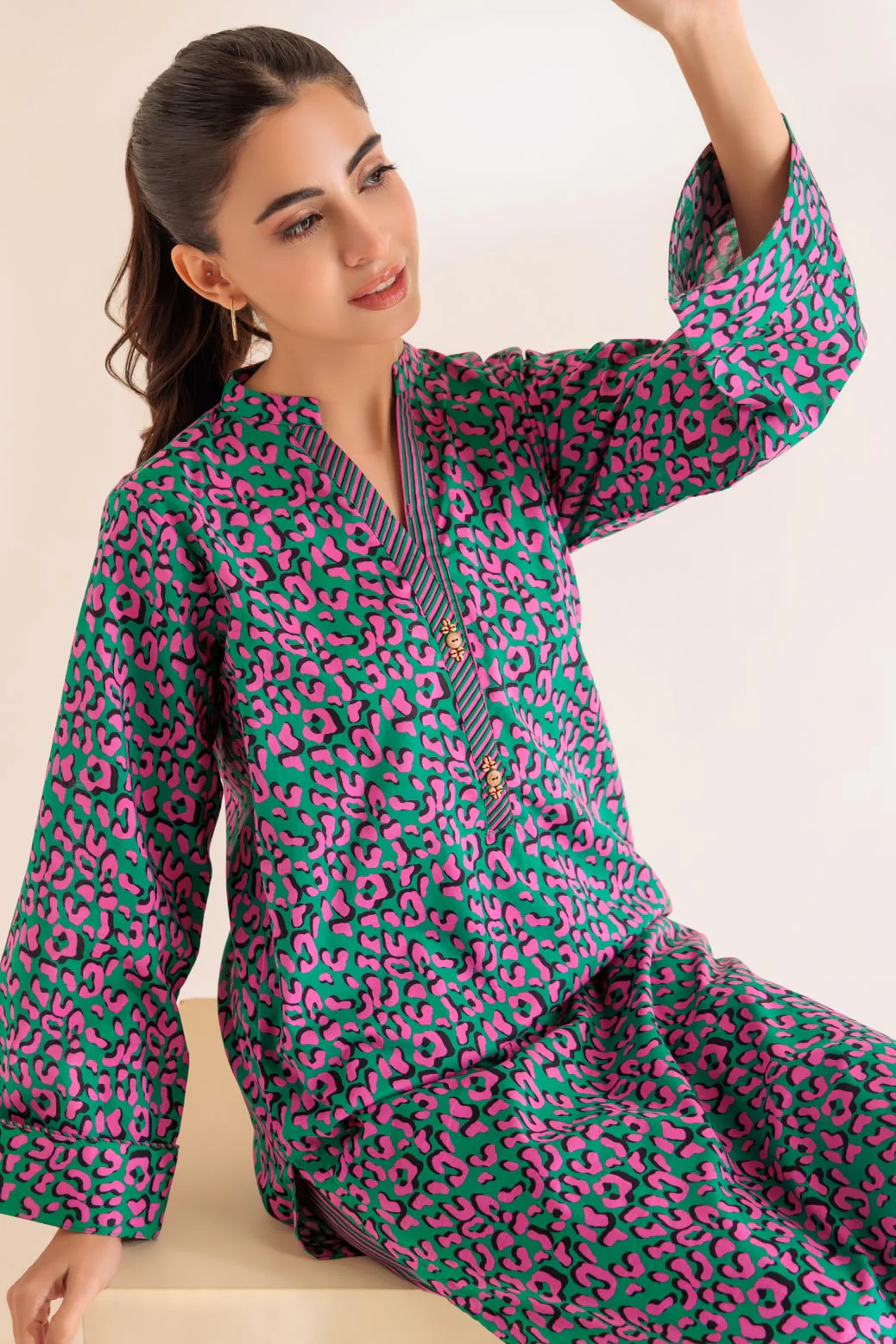 MULTI-CAMBRIC-2 PIECE (SA1242P01) - Image 2
