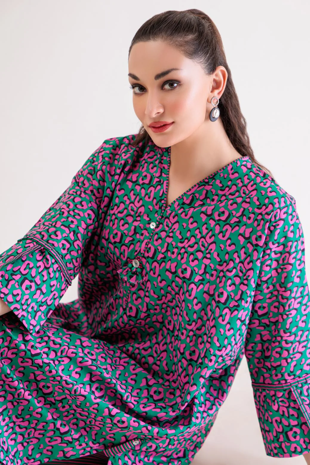 MULTI-CAMBRIC-2 PIECE (SA1242P03) - Image 2