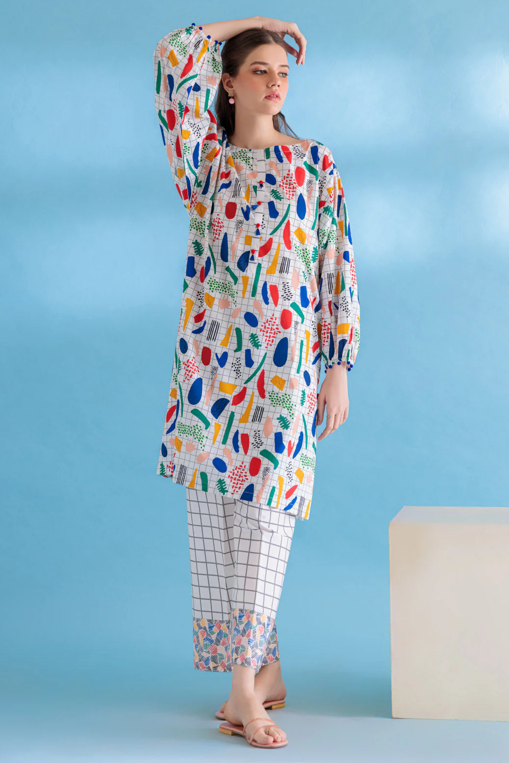 MULTI-POPLIN-2 PIECE (WA6232P23) - Image 3