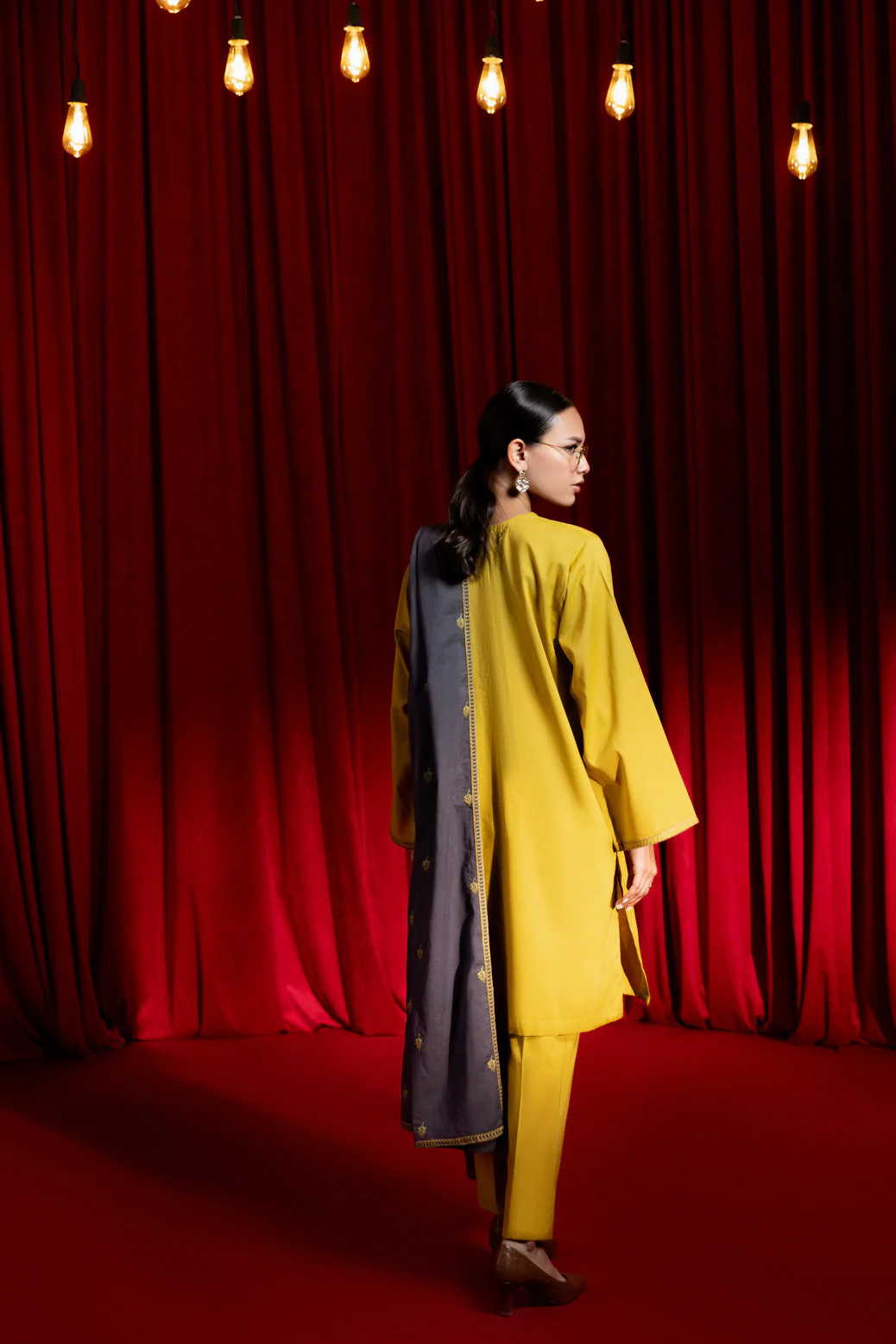 MUSTARD-CAMBRIC-3 PIECE (PWS2243P02) - Image 5