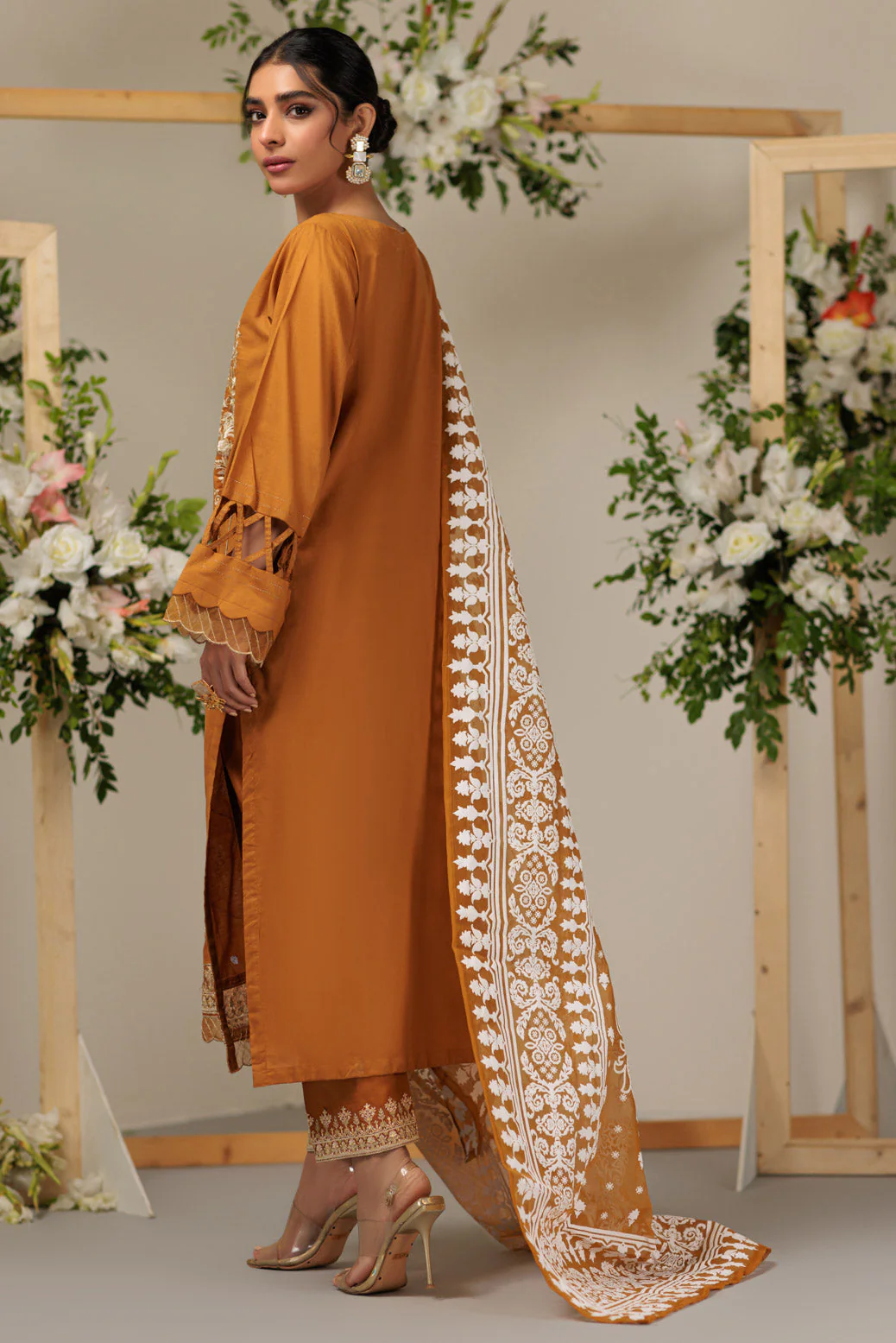 MUSTARD-CAMBRIC-3 PIECE (SSS233P106) - Image 5
