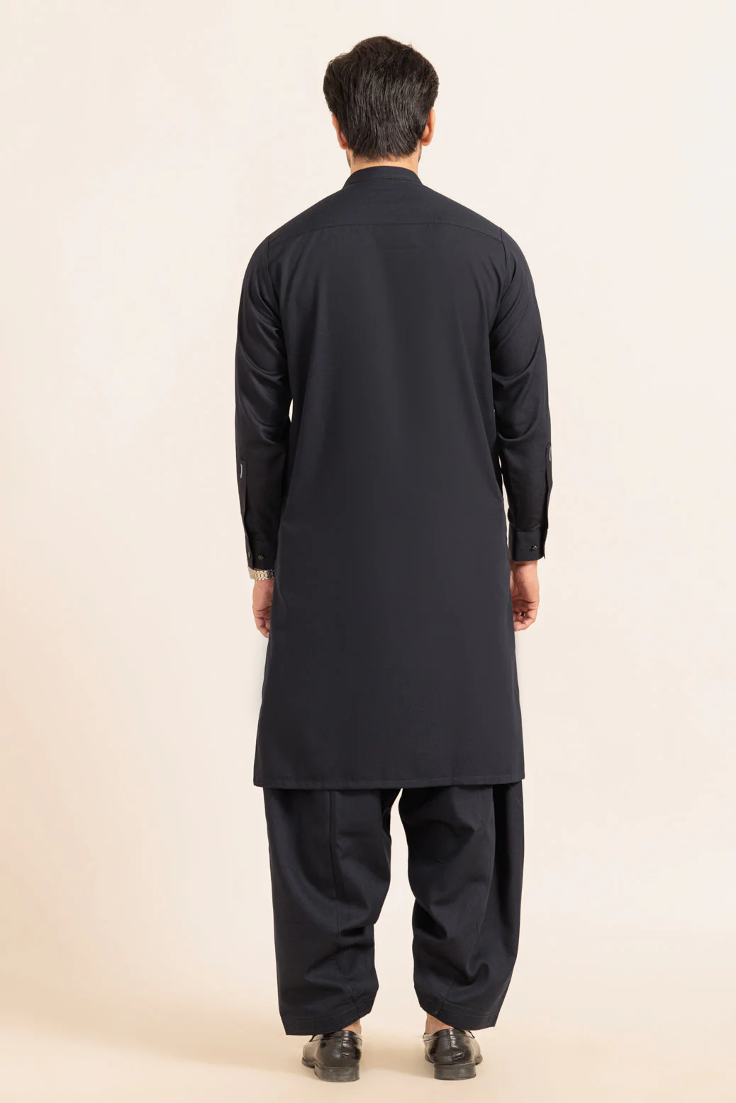N-BLUE-BLENDED-KURTA SHALWAR - (KSRW24-021) - Image 5