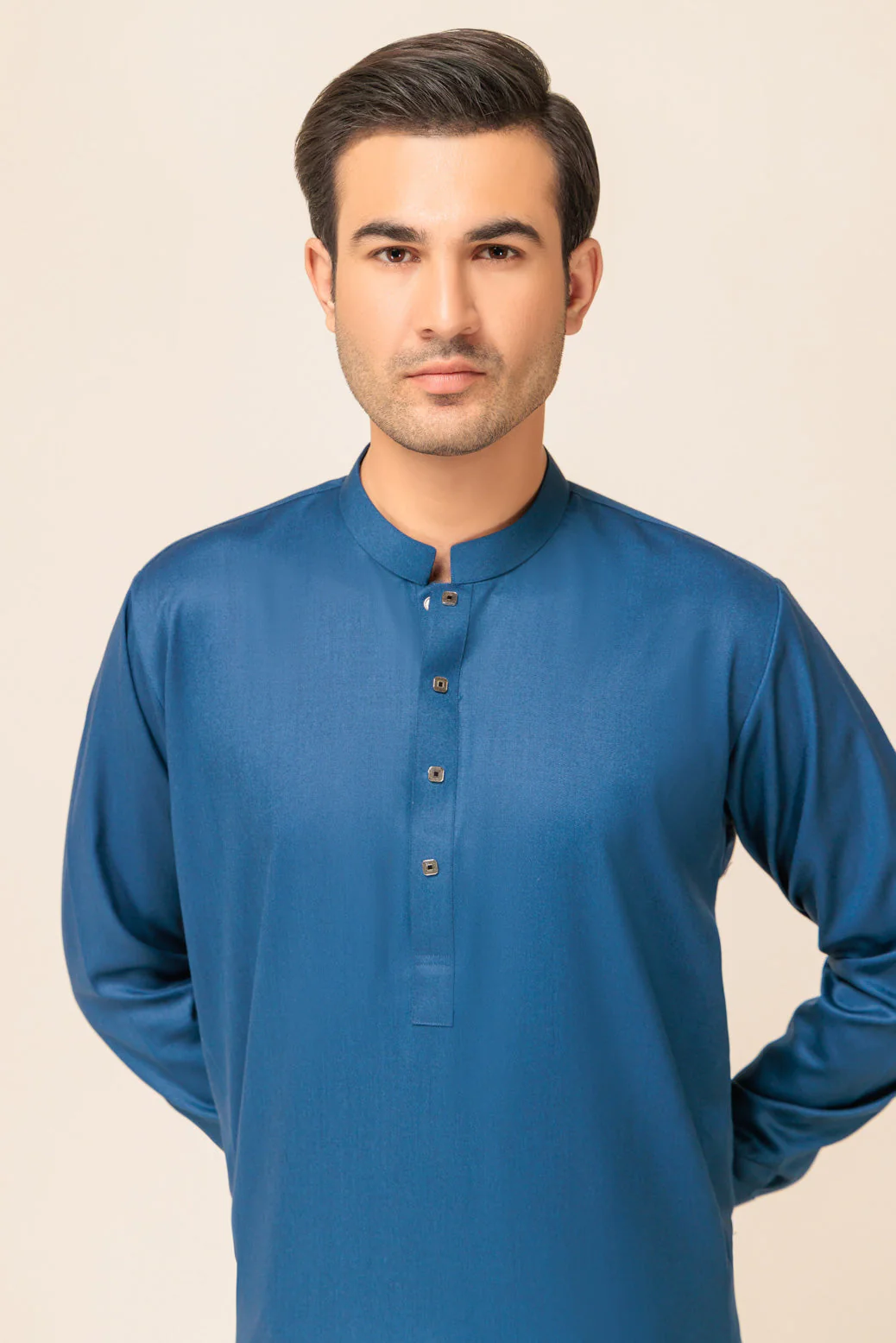 N-BLUE-BLENDED-SHALWAR SUIT - (GSBW23-014) - Image 2