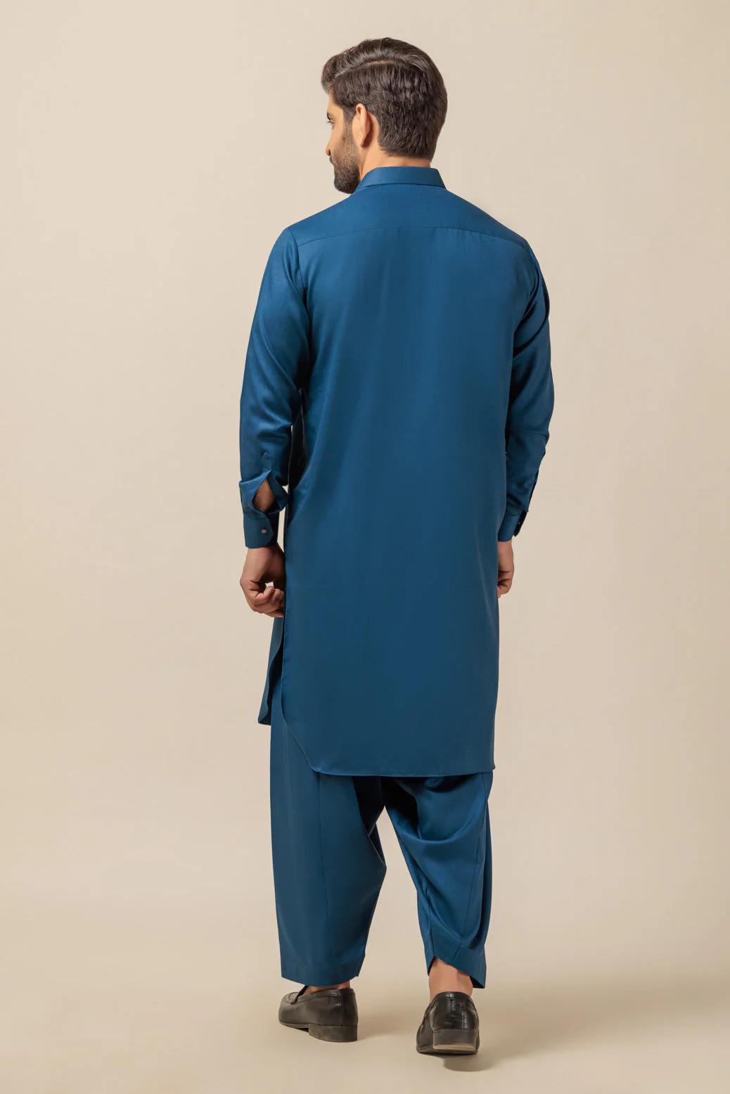 N-BLUE-BLENDED-SHALWAR SUIT - (GSSW23-033) - Image 4