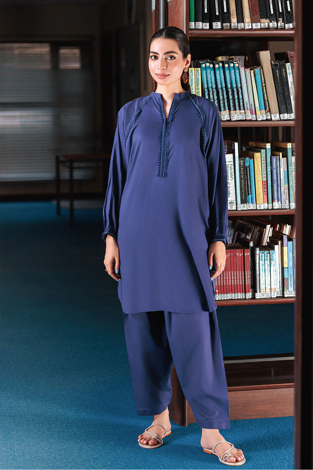 N-BLUE-CAMBRIC-2 PIECE (BRAK232P02) - Image 2