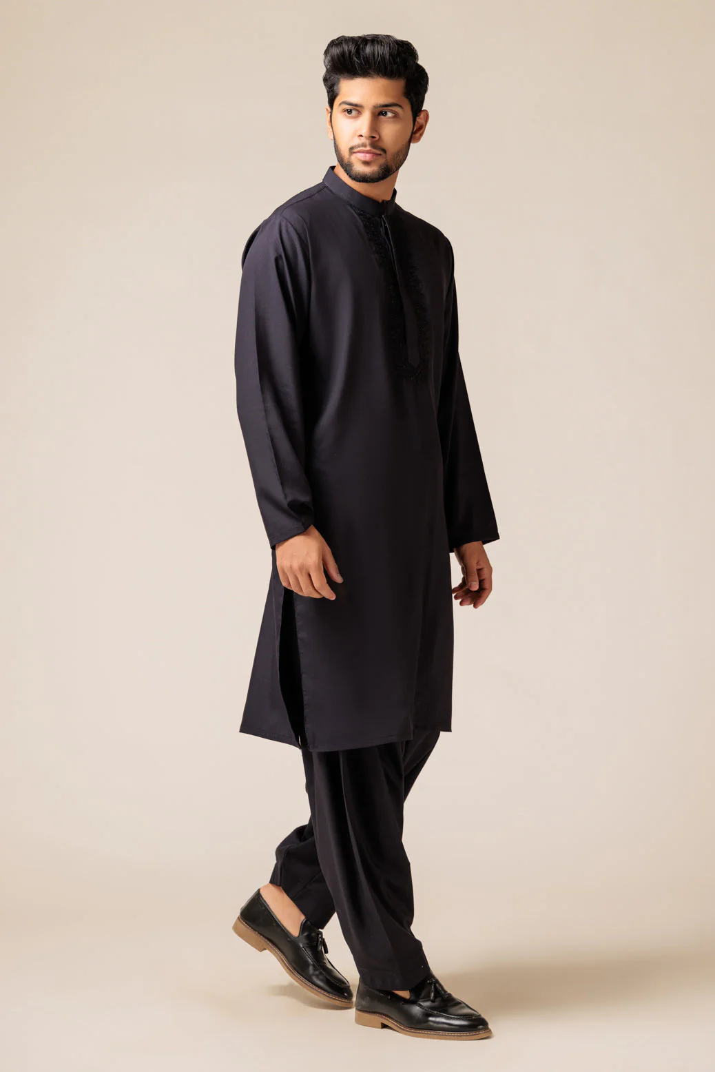 NAVAL-BLENDED-KURTA SHALWAR - (KSRS23-095) - Image 4