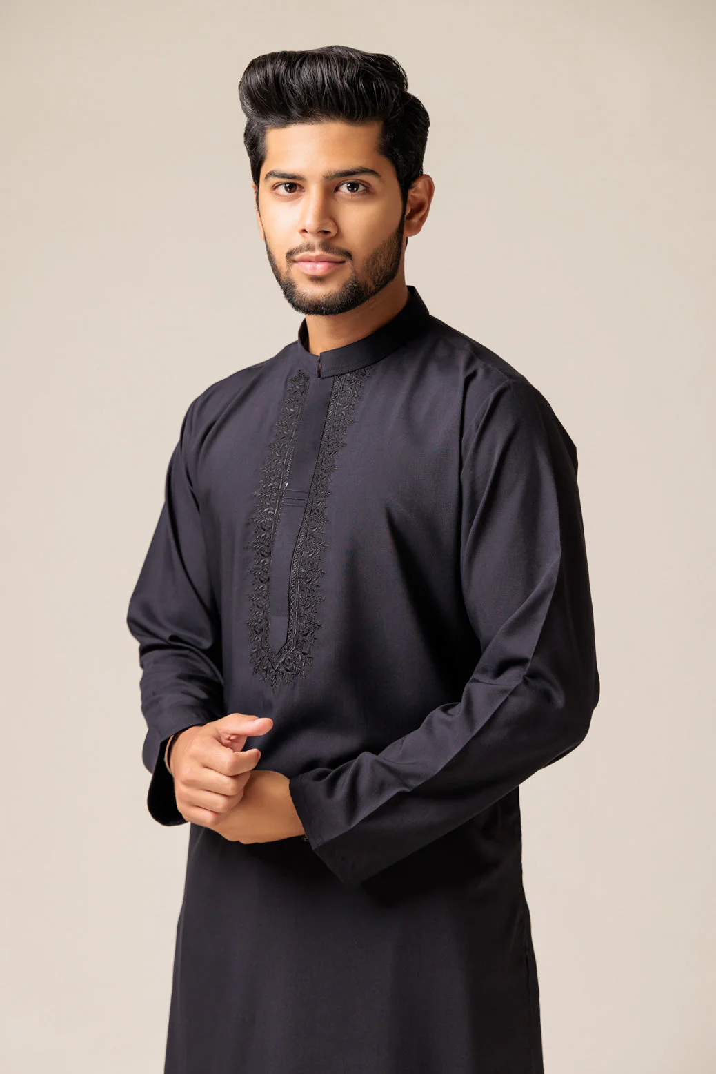 NAVAL-BLENDED-KURTA SHALWAR - (KSRS23-095) - Image 5