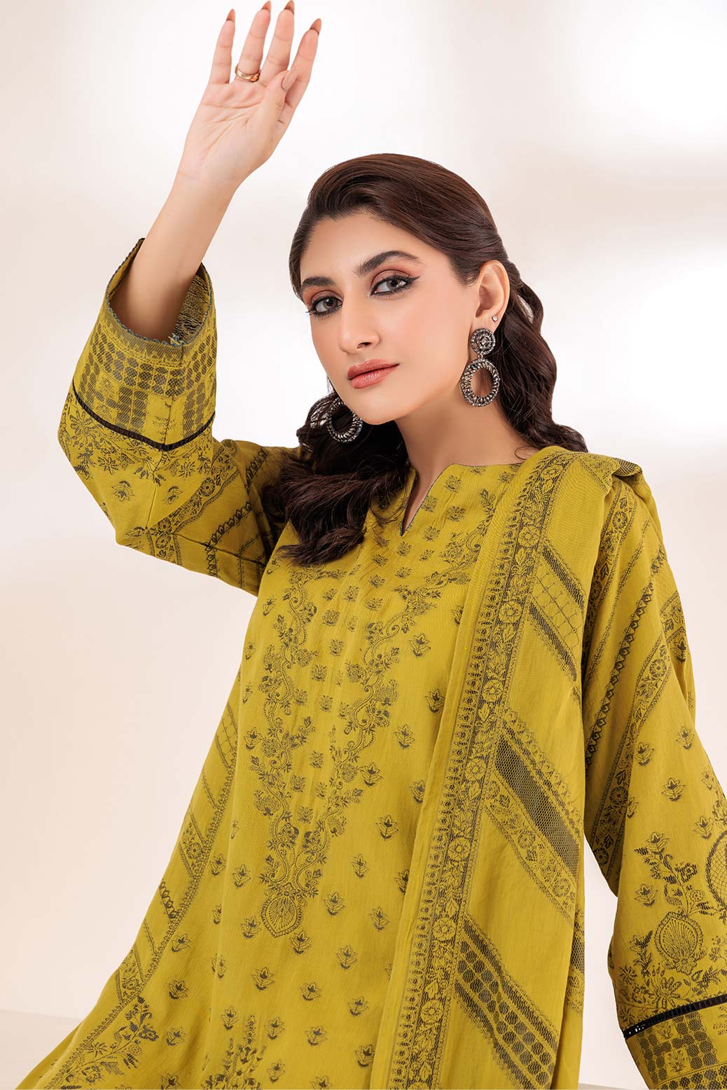 O-GREEN-JACQUARD-3 PIECE (WJ2233P02) - Image 2