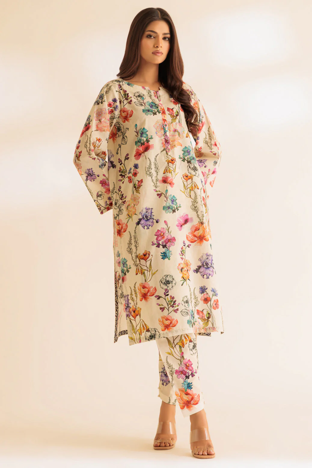 O-WHITE-CAMBRIC-2 PIECE (SS1242P10) - Image 2