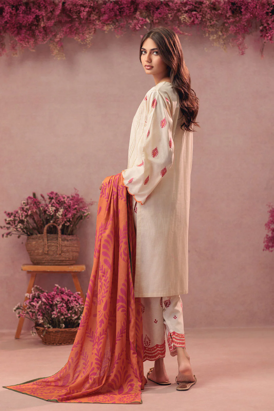 O-WHITE-CAMBRIC-3 PIECE (BS2243P02) - Image 5