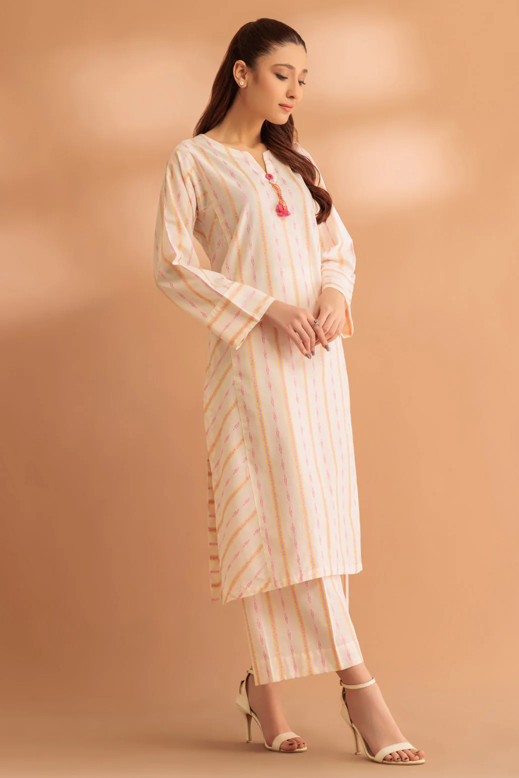 O-WHITE-JACQUARD-2 PIECE (SS6242P34) - Image 4