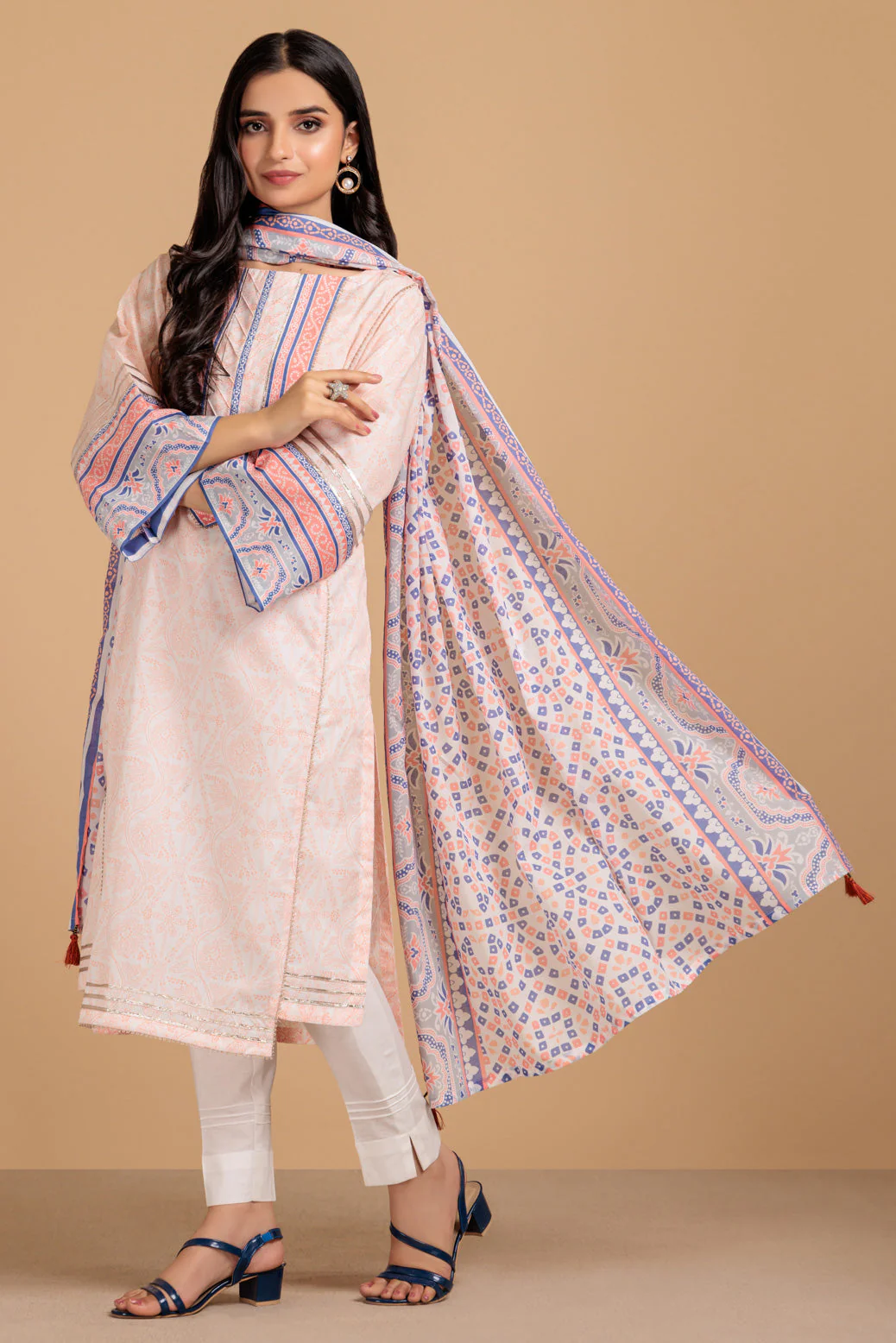 O-WHITE-LAWN-2 PIECE (SRS232P14) - Image 2