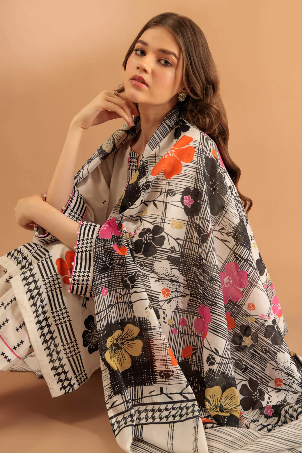 O-WHITE-LAWN-3 PIECE (BS1243P02) - Image 4