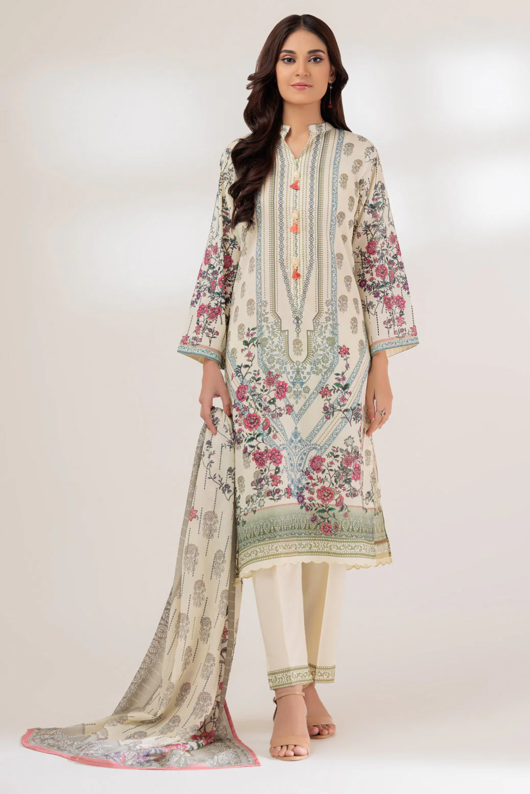 O-WHITE-LAWN-3 PIECE (BSSS233P05) - Image 4