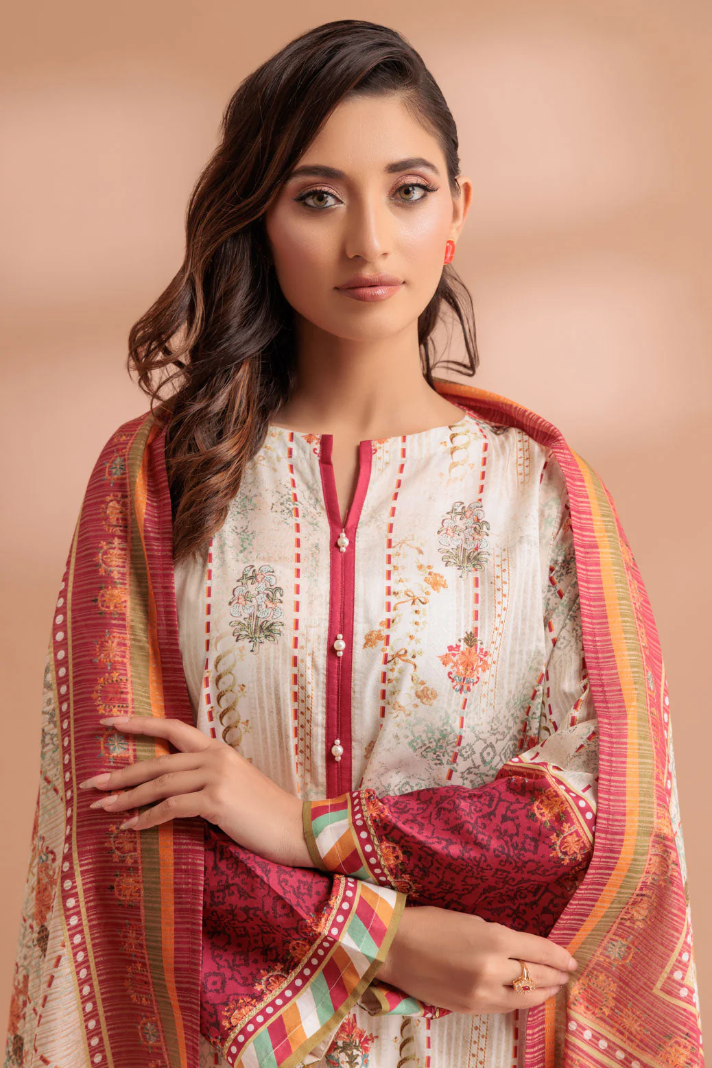 O-WHITE-LAWN-3 PIECE (SS2243P18) - Image 2