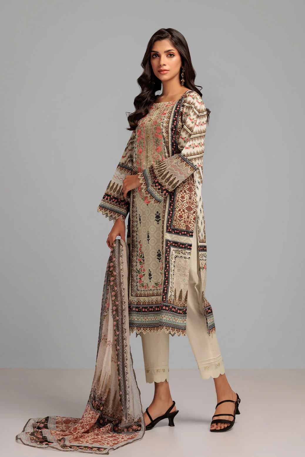 O-WHITE-LAWN-3 PIECE (SSS233P76) - Image 3