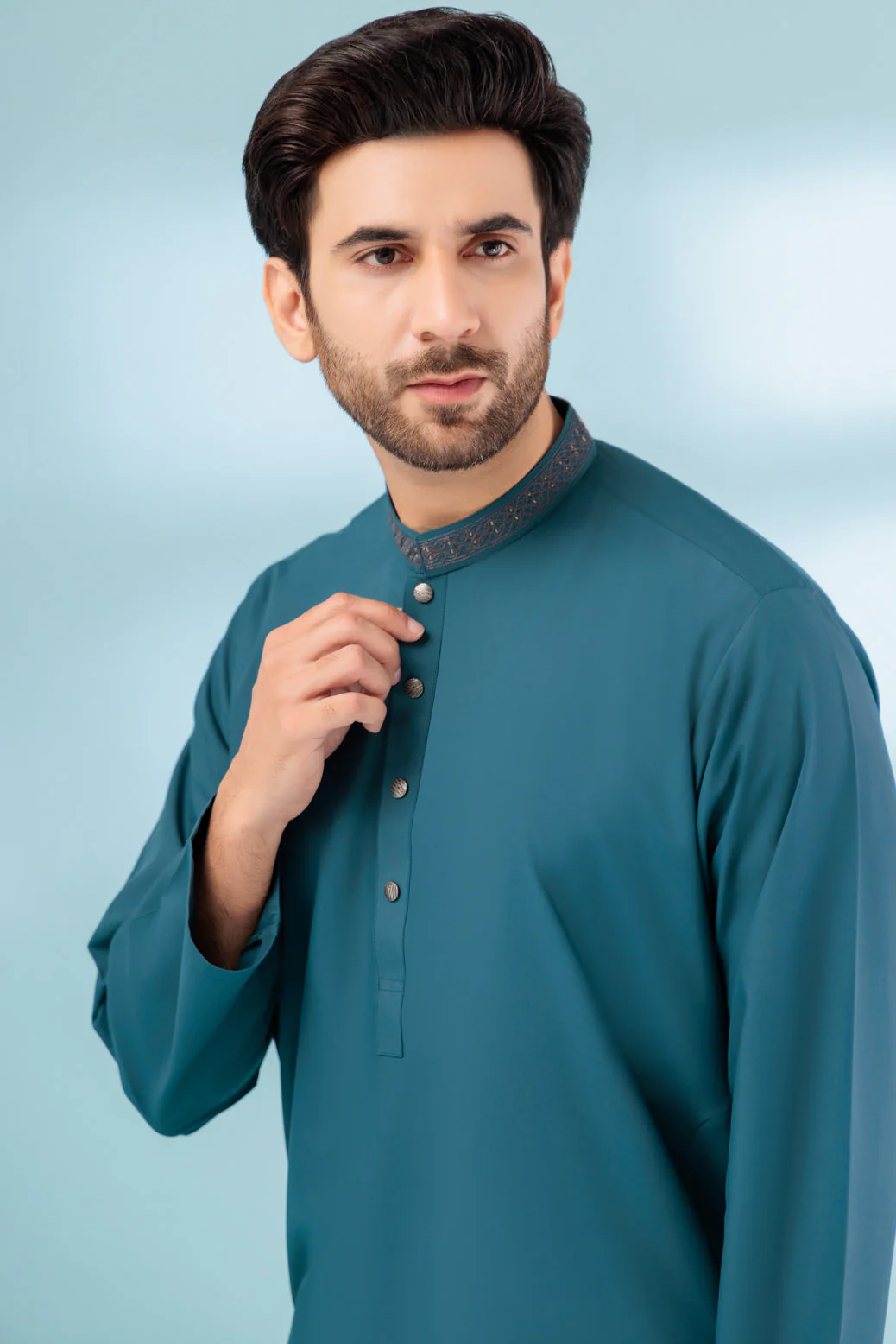 OCEAN-BLENDED-KURTA SHALWAR - (KSRS23-105) - Image 2