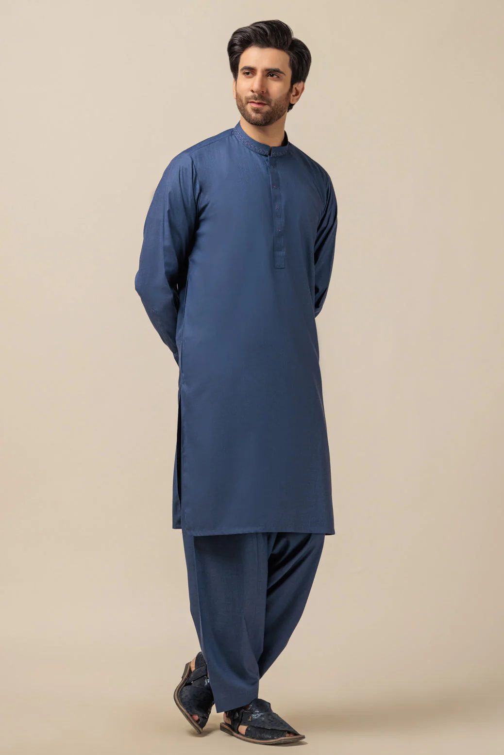 OCEAN-BLENDED-KURTA SHALWAR - (KSRW23-034) - Image 2