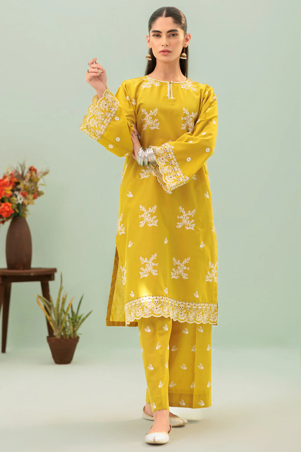 OLIVE-CAMBRIC-2 PIECE (2S24K2P037) - Image 3