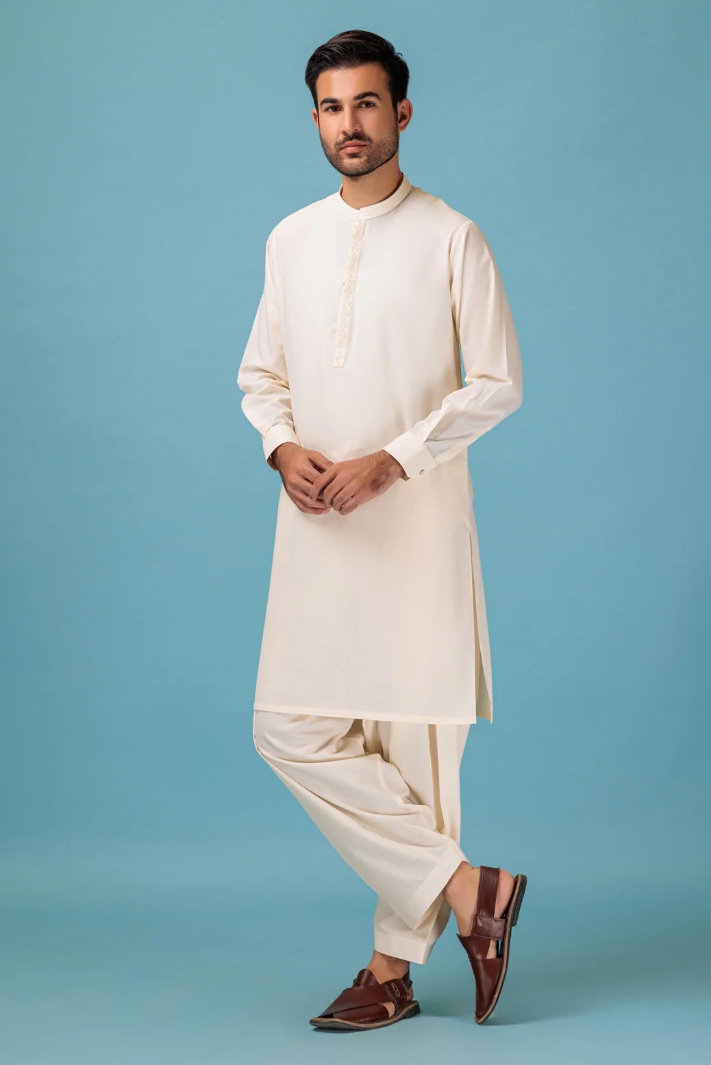 OPAL-BLENDED-KURTA SHALWAR - (KSRB23-025) - Image 3