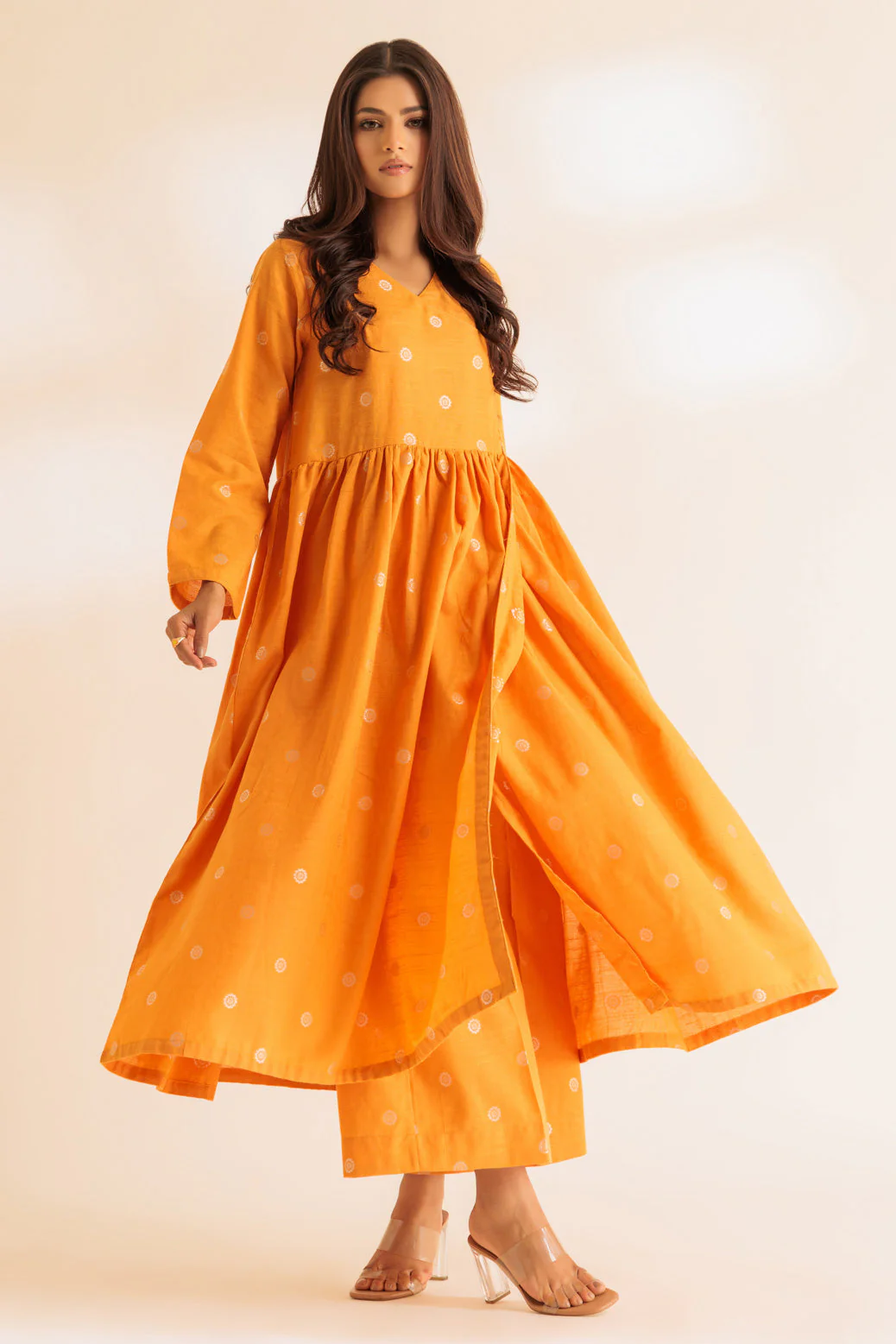 ORANGE-ANGRAKHA-2 PIECE (SS2242P46) - Image 3