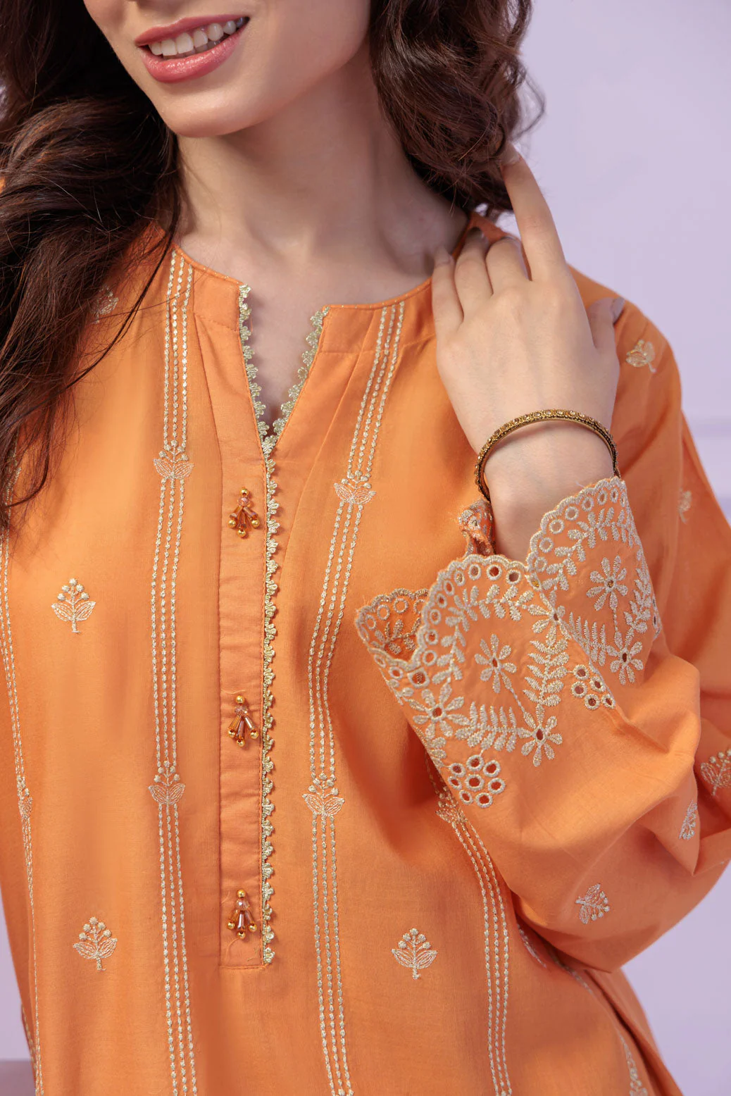 ORANGE-CAMBRIC-2 PIECE (6S24K2P012) - Image 3