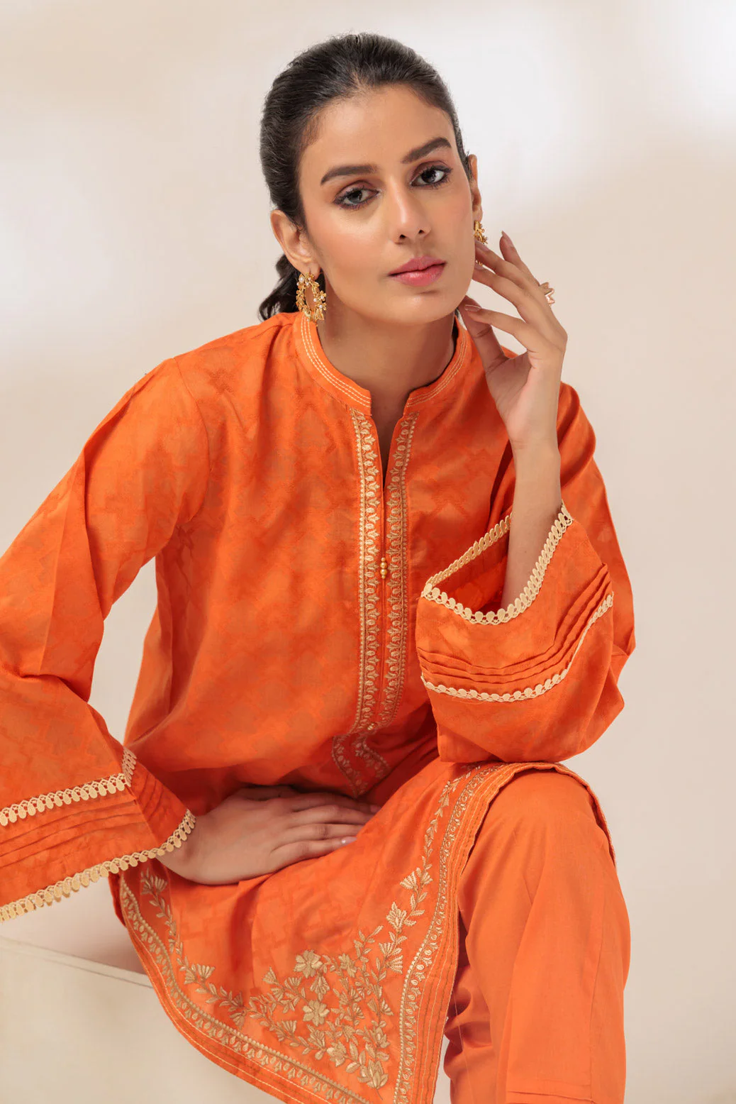 ORANGE-DYED-2 PIECE (SRLS232P63) - Image 2