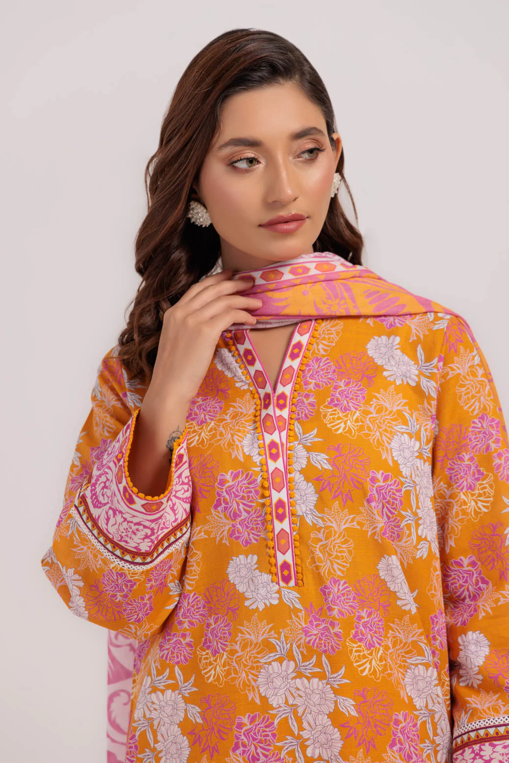ORANGE-KHADDAR-3 PIECE (WS7243P35) - Image 5