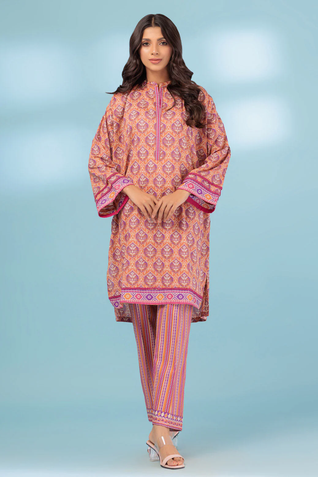 ORANGE-LAWN-2 PIECE (BSSS232P25) - Image 3