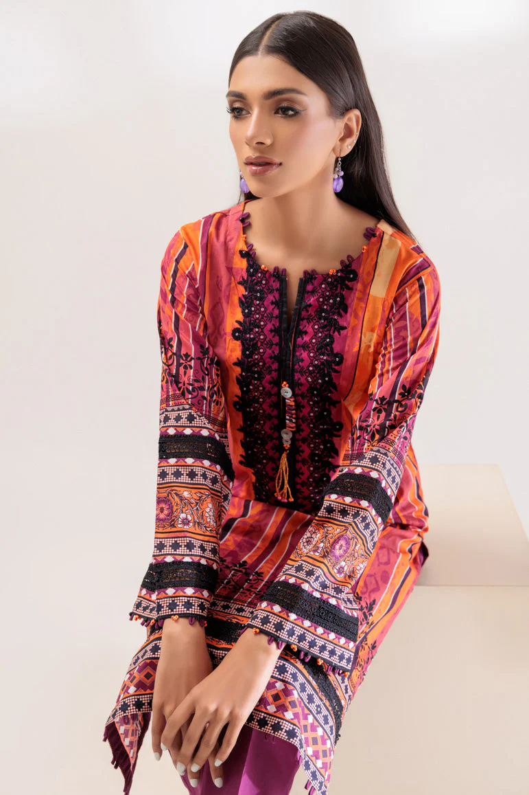 ORANGE-LAWN-2 PIECE (SAS232P38) - Image 3