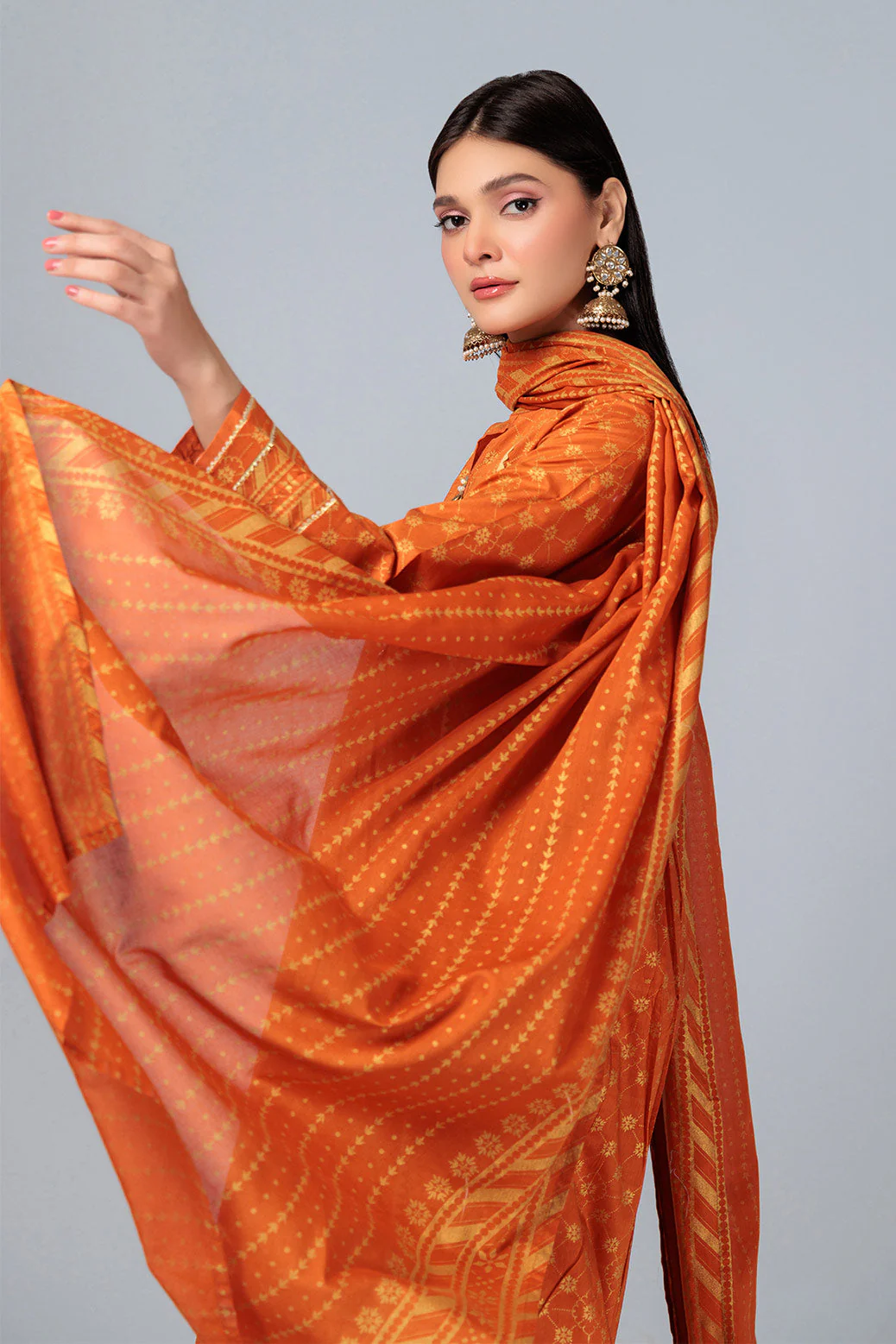 ORANGE-LAWN-3 PIECE (SAS233P87) - Image 3