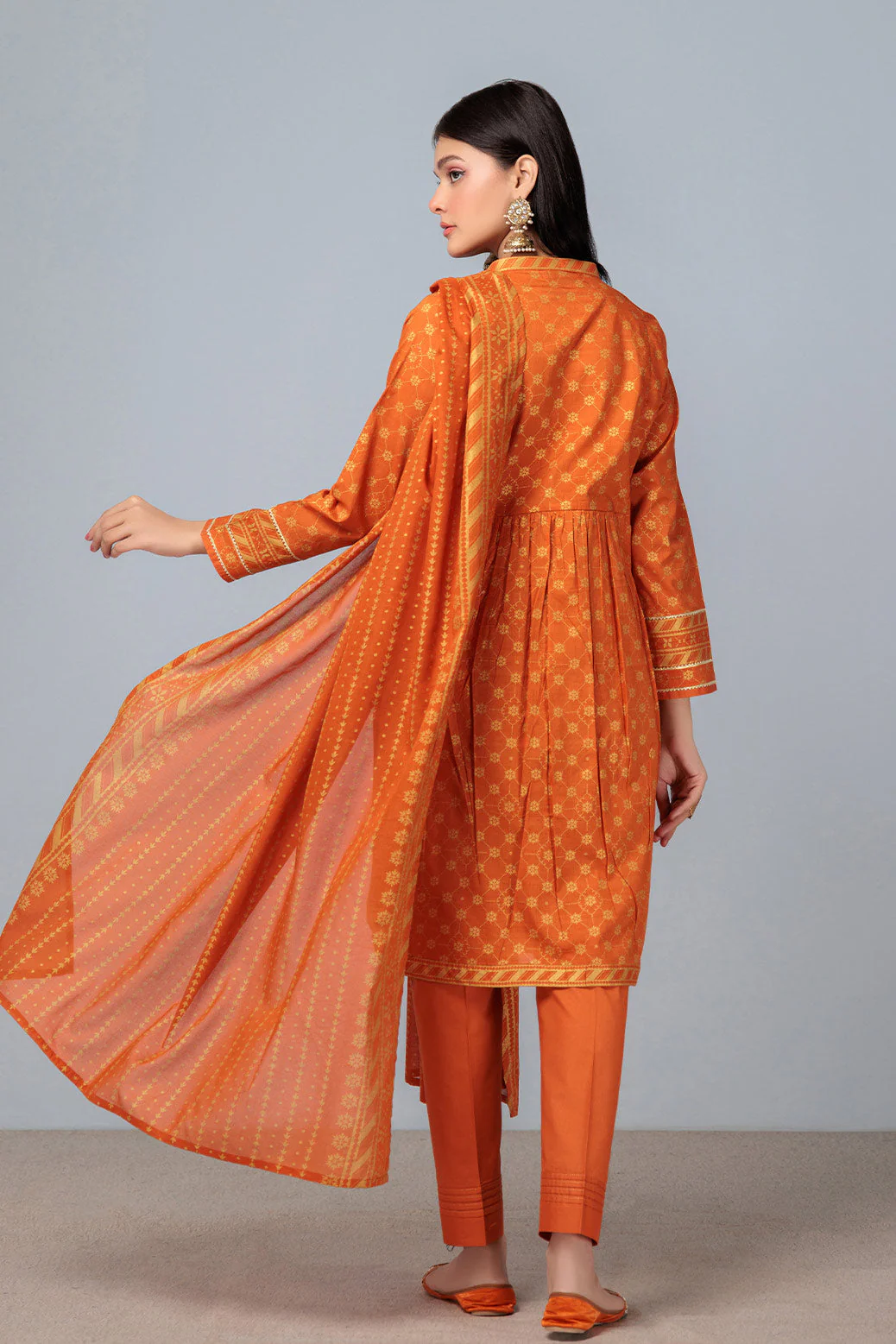 ORANGE-LAWN-3 PIECE (SAS233P87) - Image 4