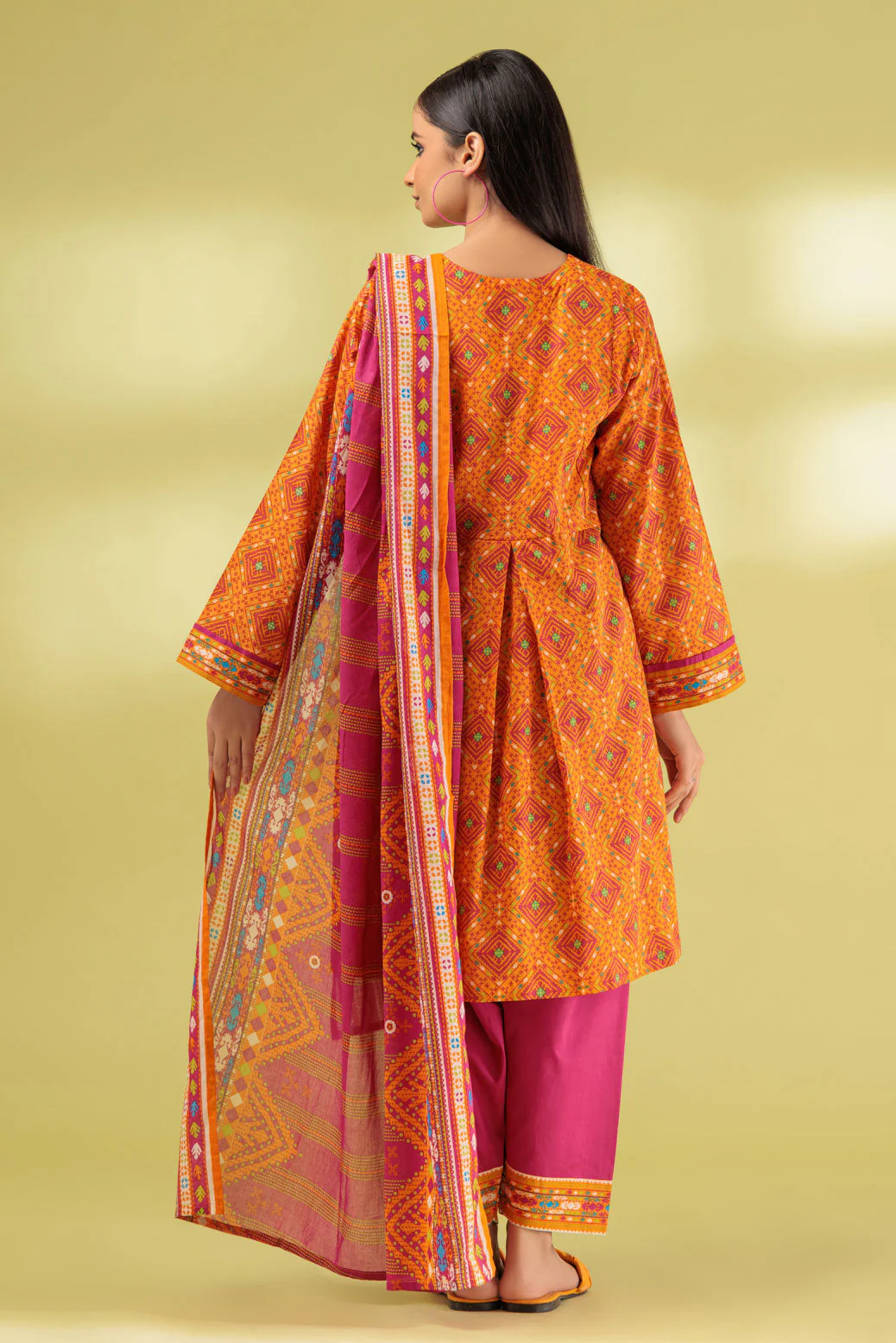 ORANGE-LAWN-3 PIECE (SSS233P105) - Image 4