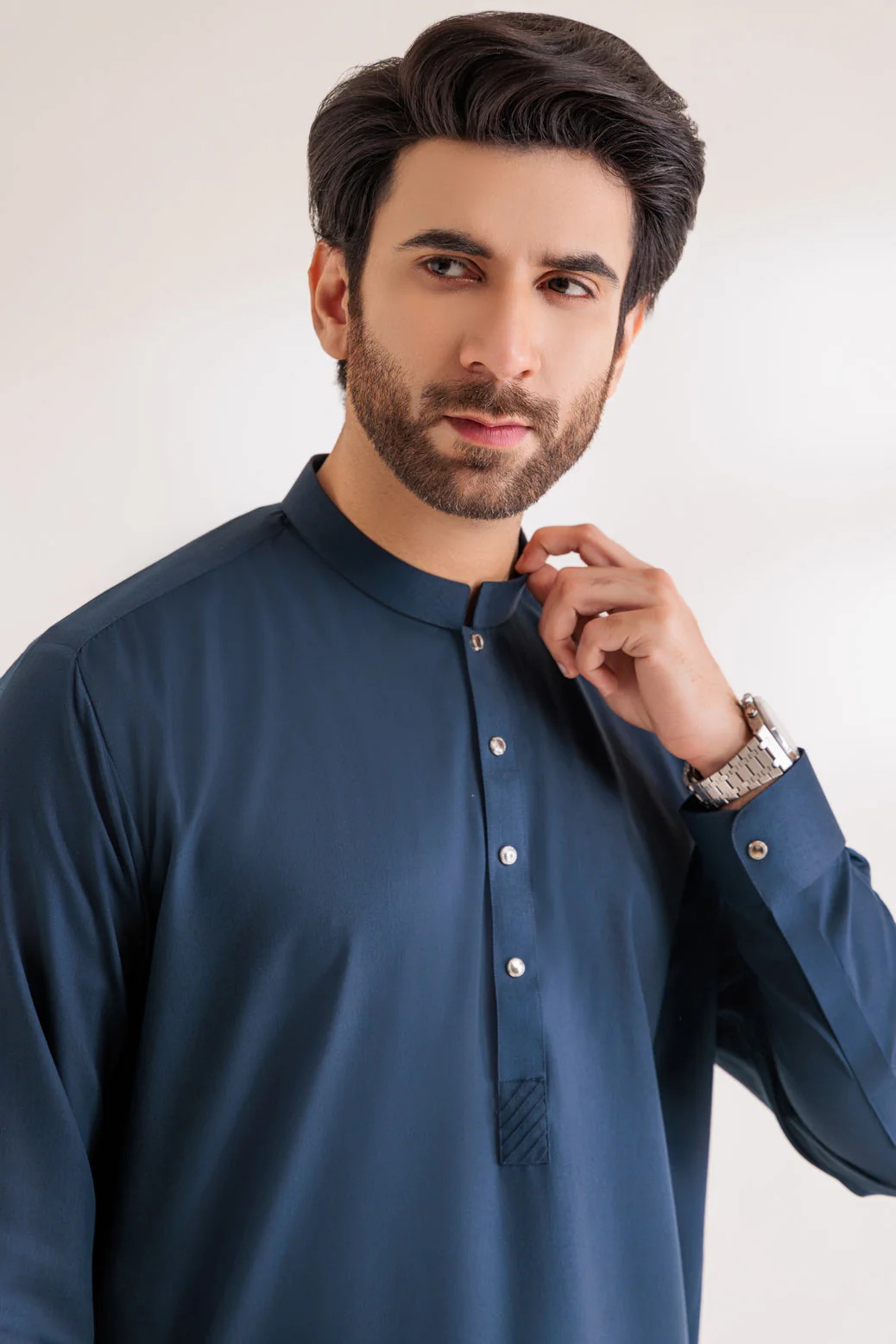P-BLUE-BLENDED-SHALWAR SUIT - (GSBW23-041) - Image 2