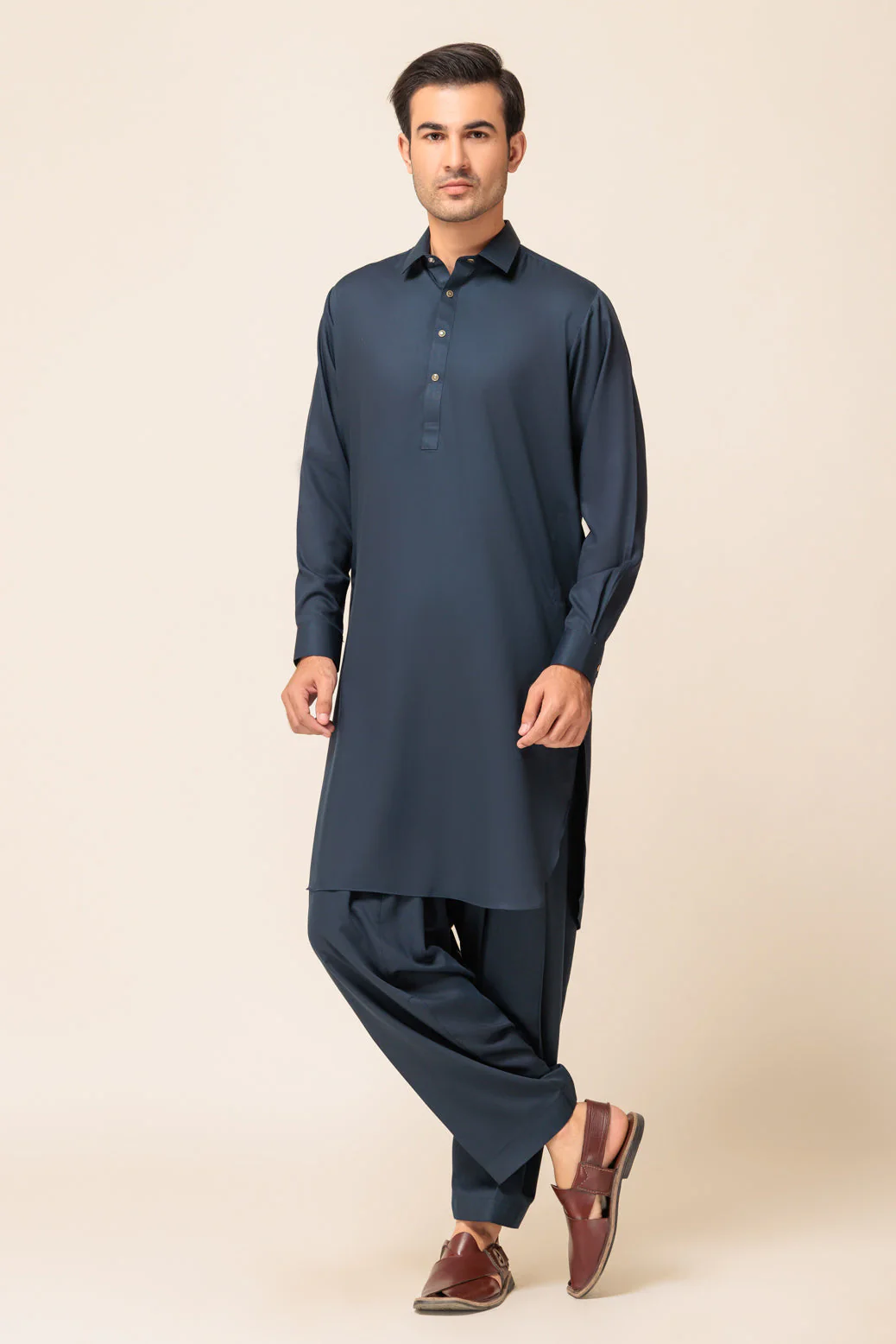 P-BLUE-BLENDED-SHALWAR SUIT - (GSSW23-085) - Image 3