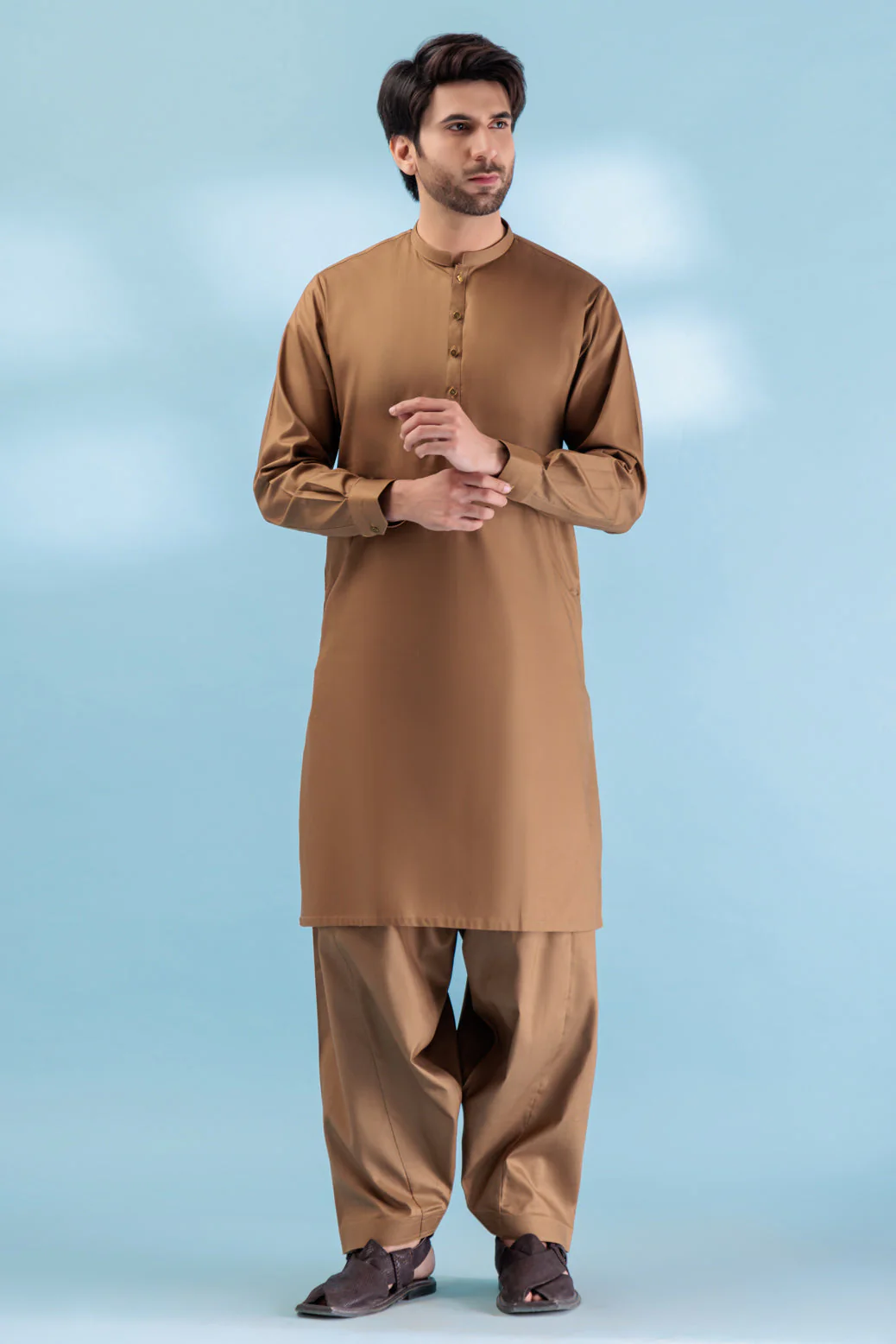 P-BUTTER-BLENDED-KURTA SHALWAR - (KSRW23-022) - Image 5