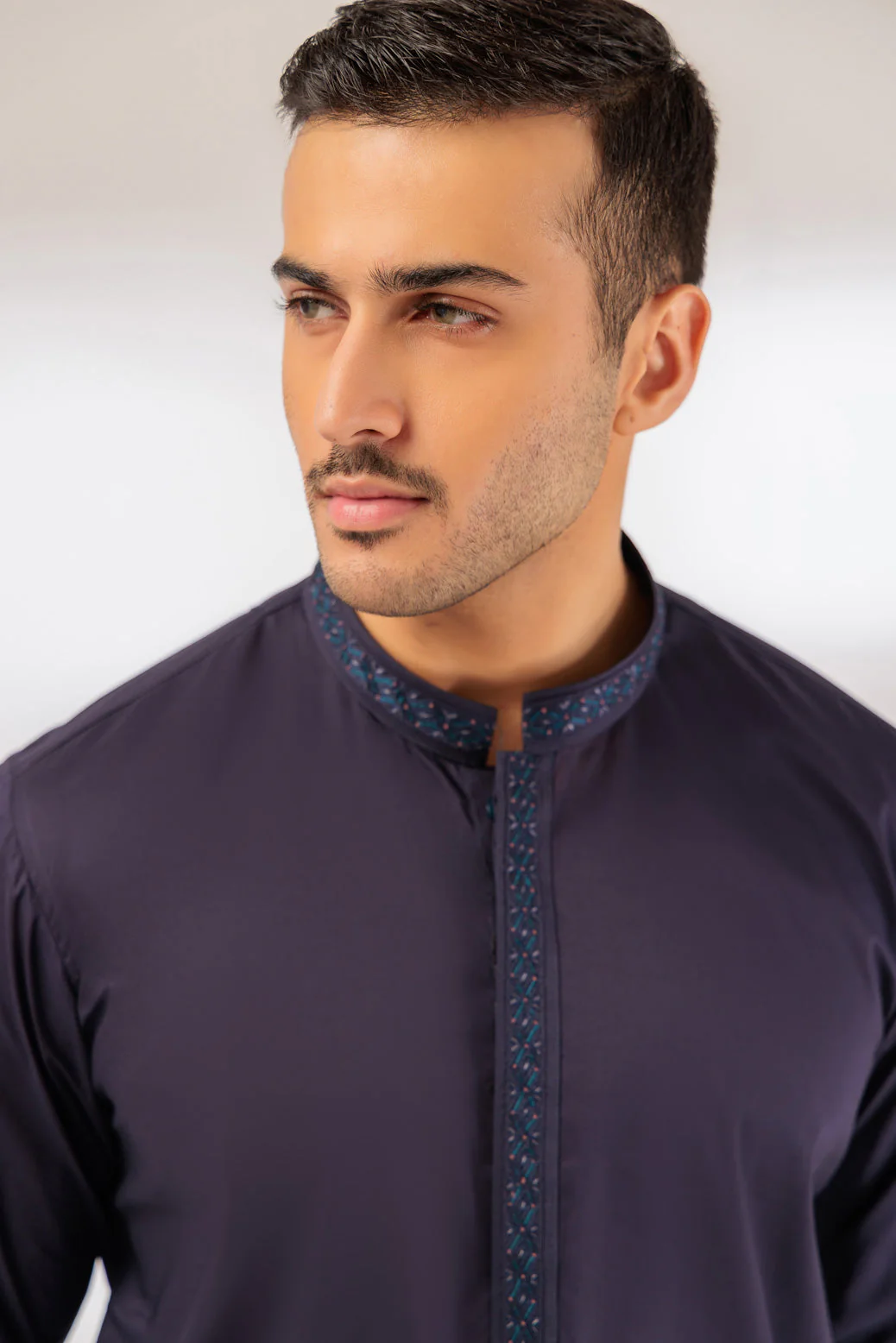 P-SMOKE-COTTON-SHALWAR SUIT - (GSSW24-006) - Image 4