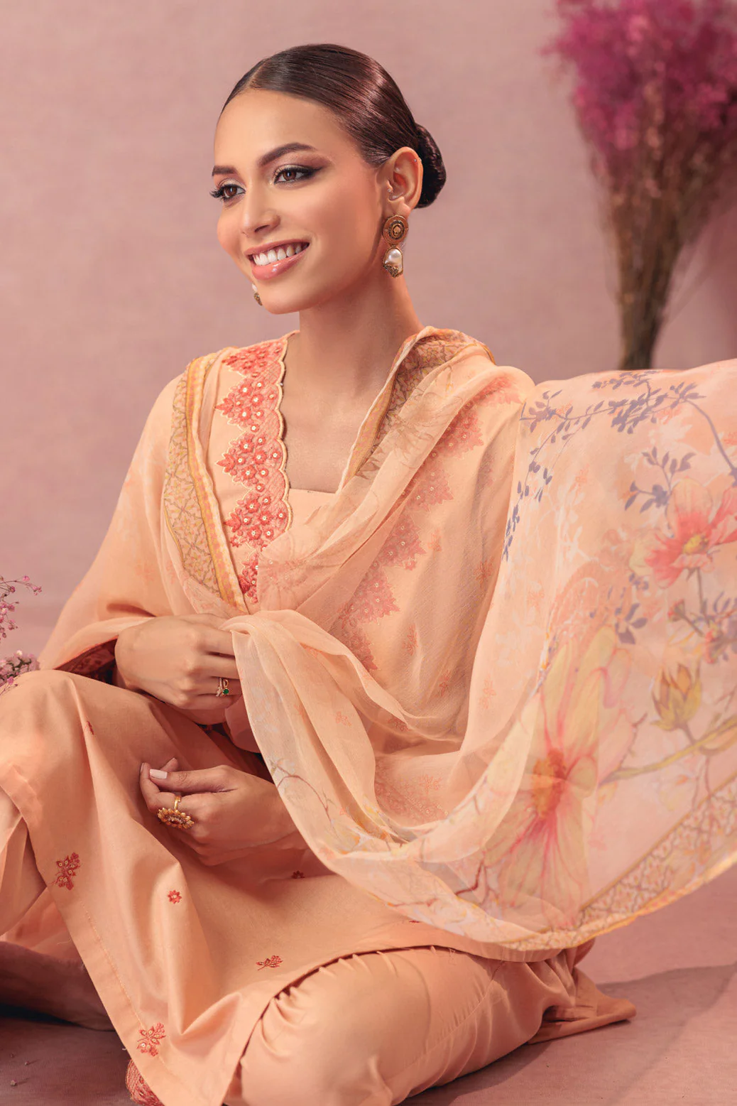 PEACH-CAMBRIC-3 PIECE (1S24B3P001) - Image 5