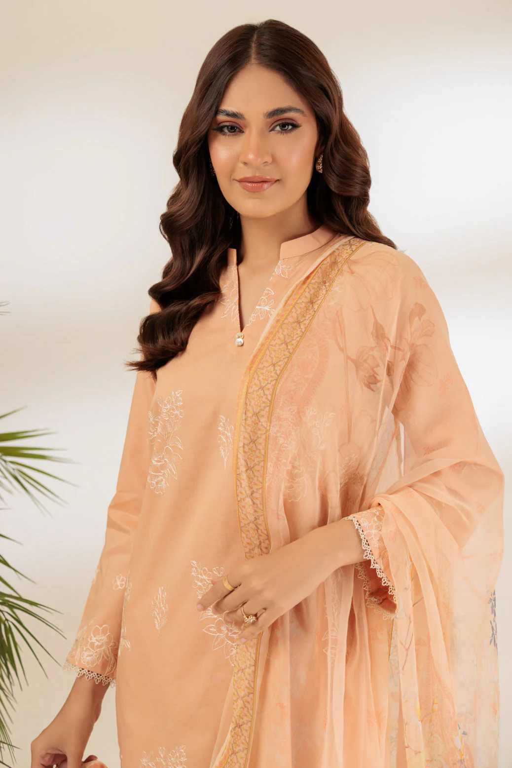 PEACH-CAMBRIC-3 PIECE (BS1243P03) - Image 4