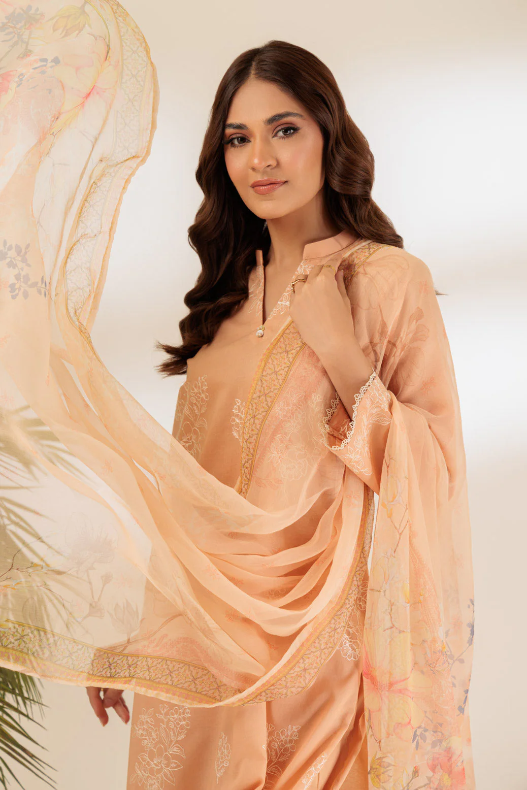 PEACH-CAMBRIC-3 PIECE (BS1243P03) - Image 5